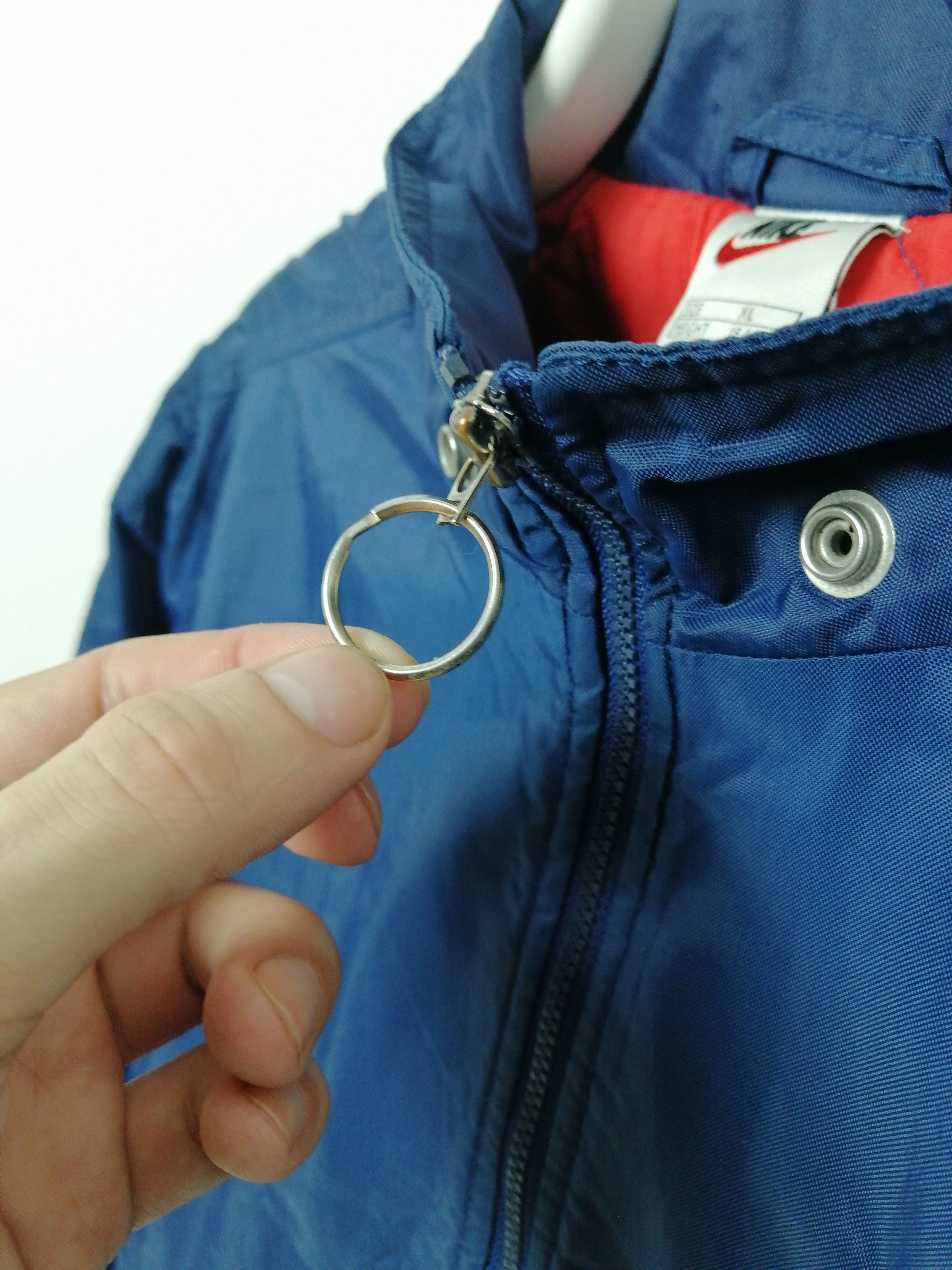 Nike × Vintage Nike vintage center logo 90s Light jackets Size US XL / EU 56 / 4 - 12 Thumbnail