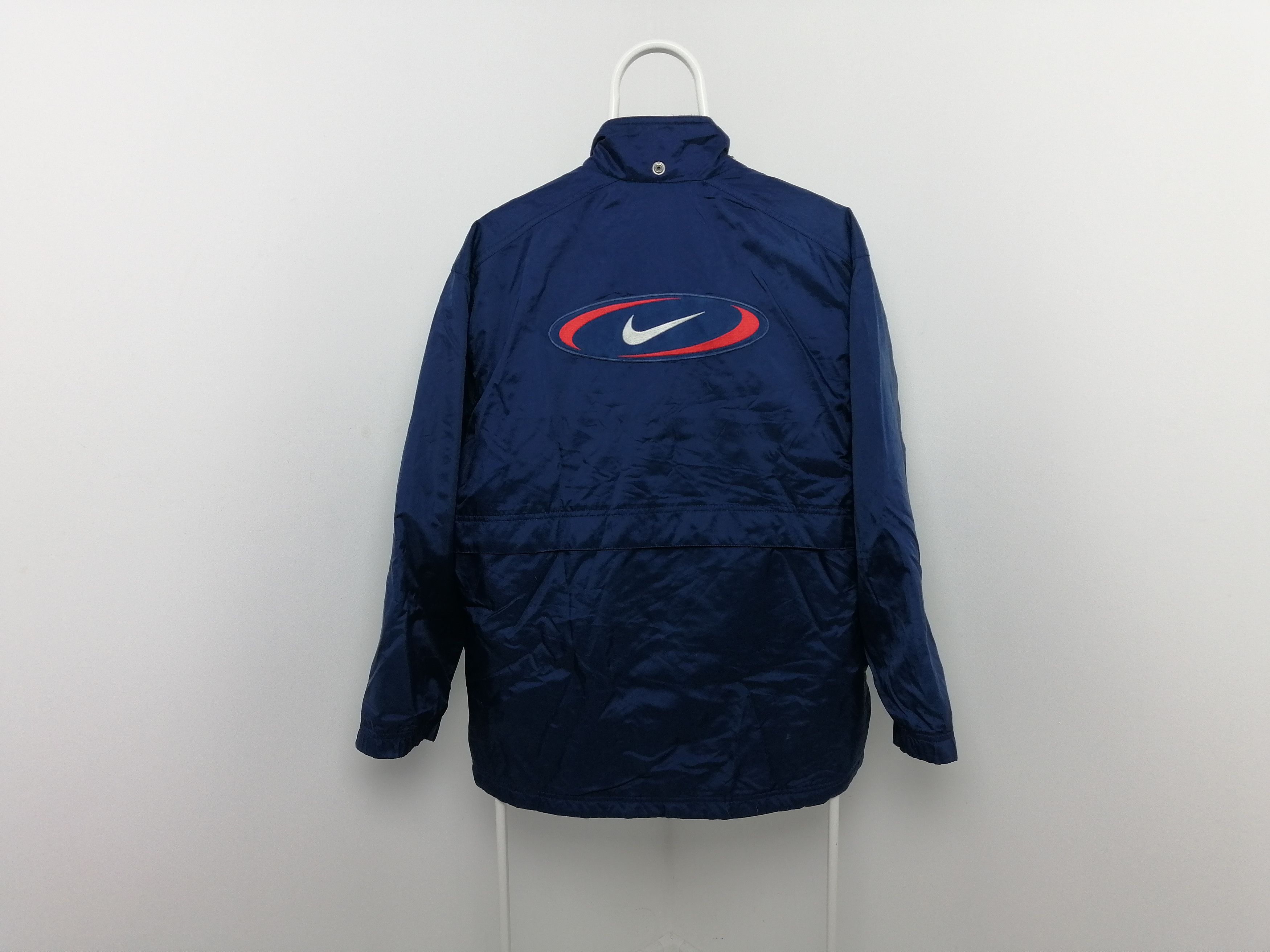 Nike × Vintage Nike vintage center logo 90s Light jackets Size US XL / EU 56 / 4 - 1 Thumbnail