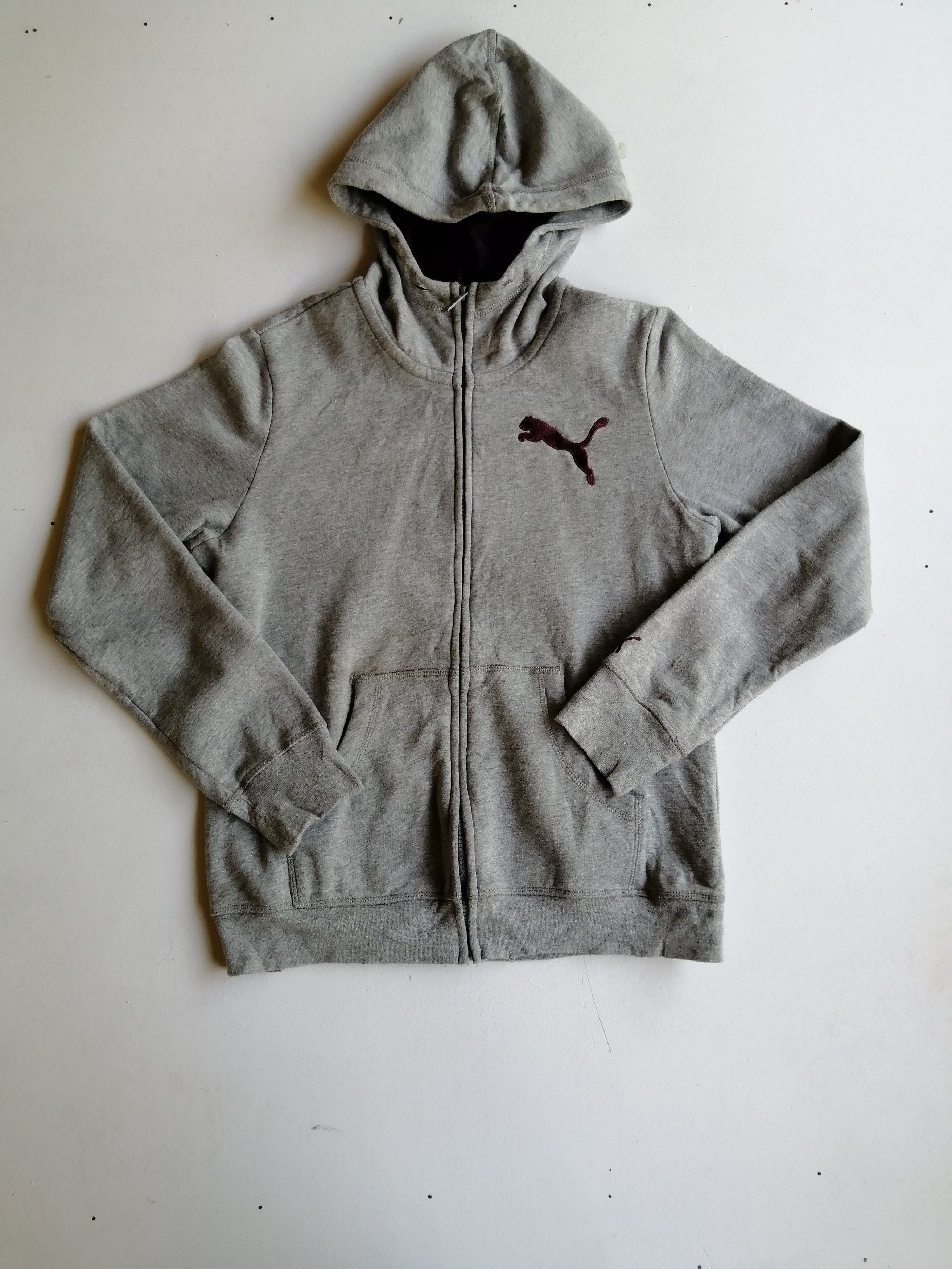 Vintage Puma Zipper Hoodie Sweater