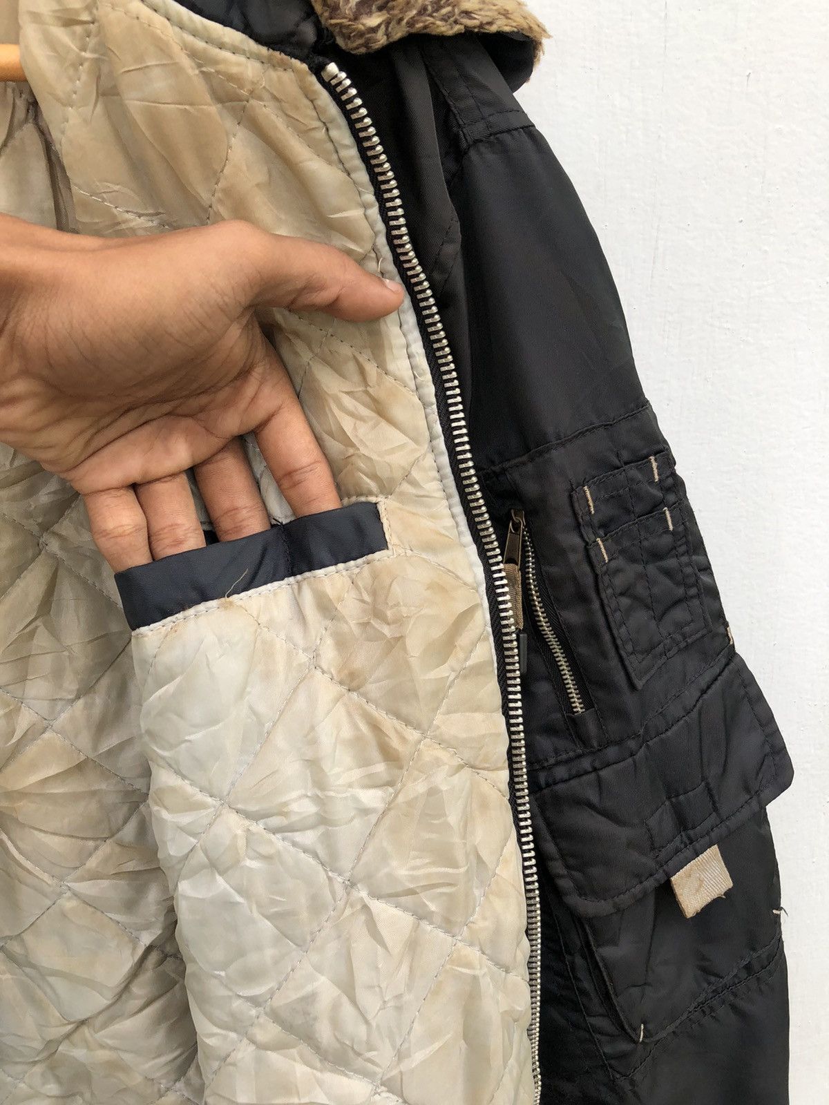 Vintage 🔥Vintage Fire Fox World Island Flight Bomber Jacket Size US L / EU 52-54 / 3 - 9 Thumbnail