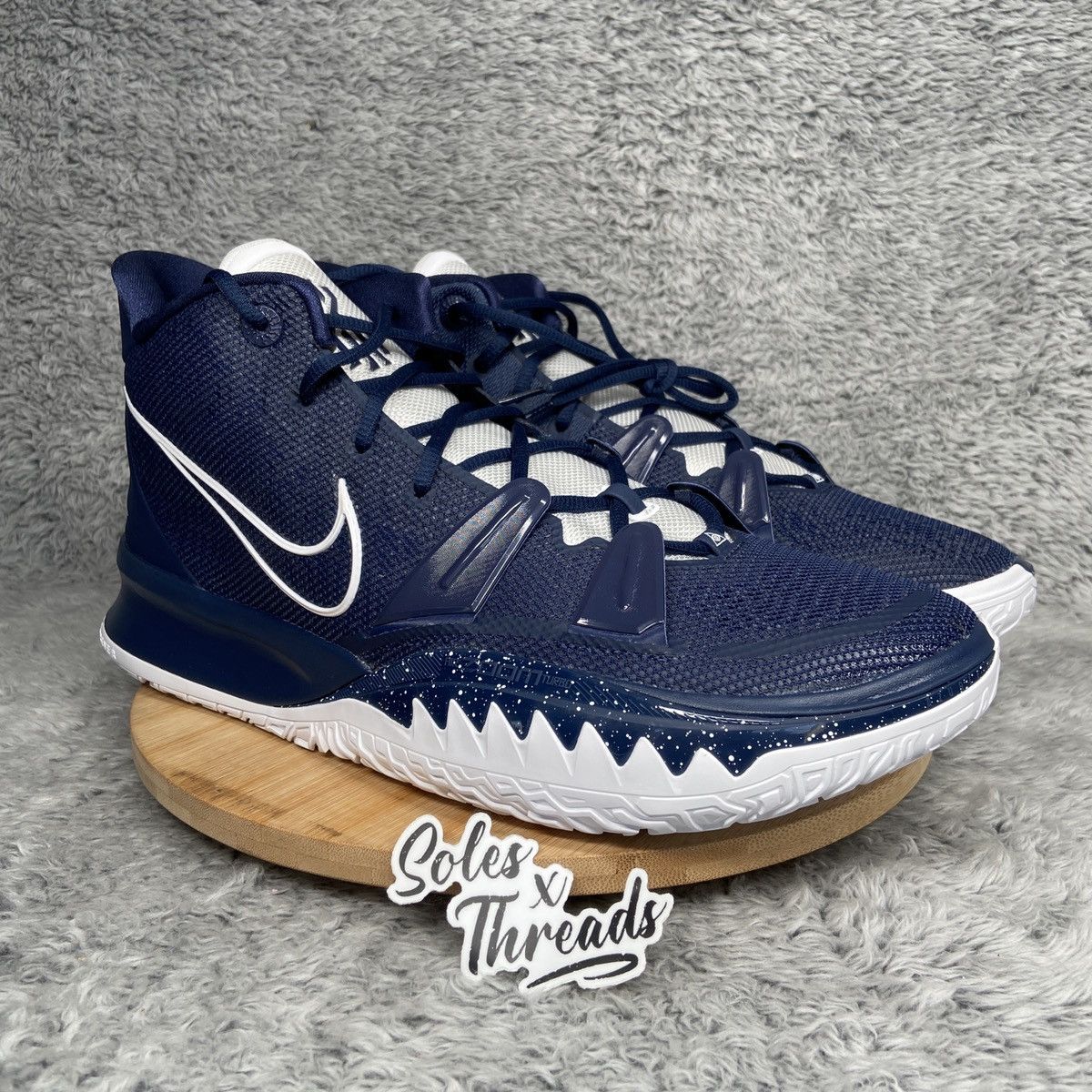 Nike Kyrie VII Men's Basketball 'Midnight Navy' Size 15