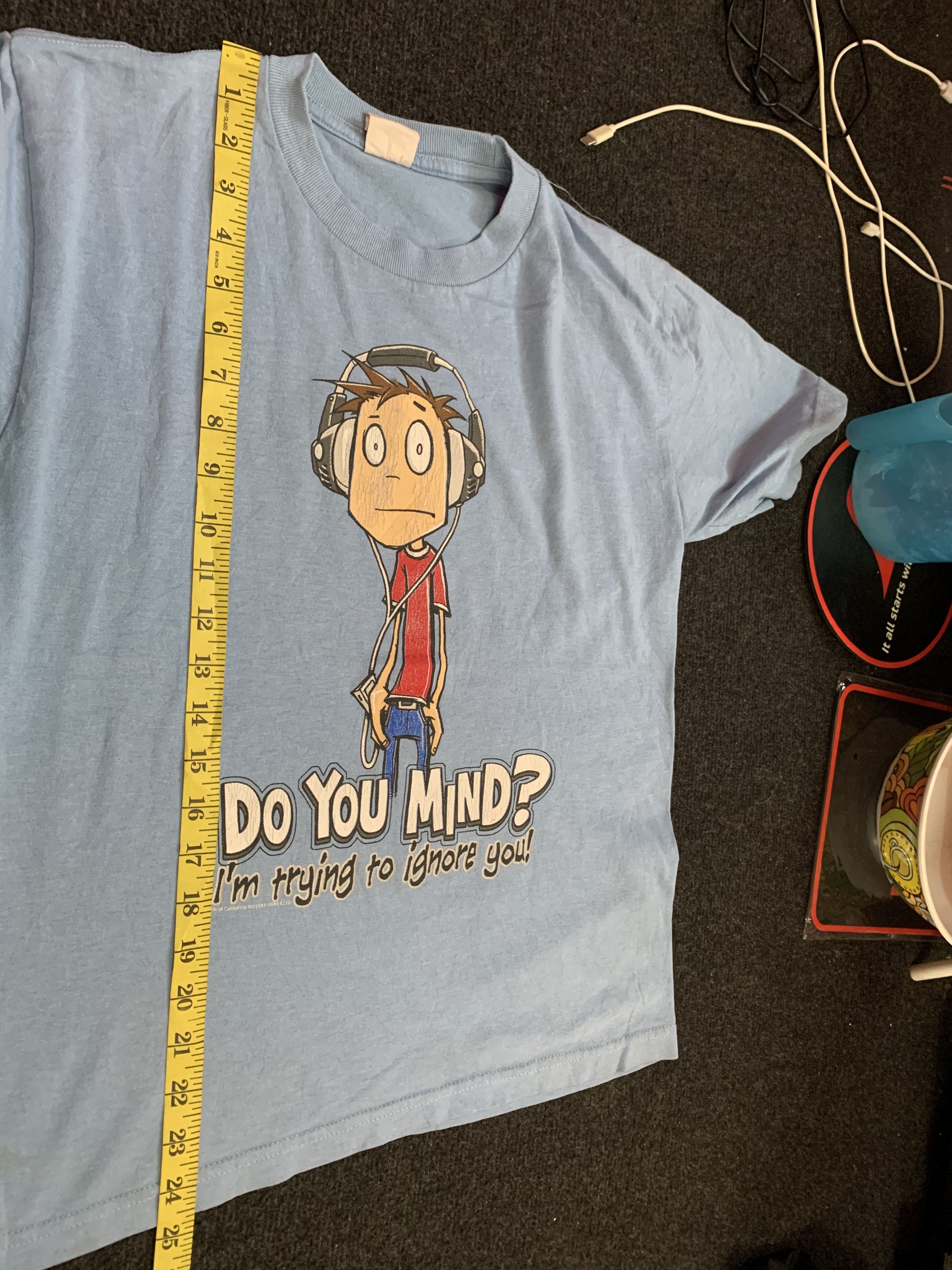 Vintage 🔥Vintage Y2K Ignore Tee Funny Quote Size US S / EU 44-46 / 1 - 8 Thumbnail