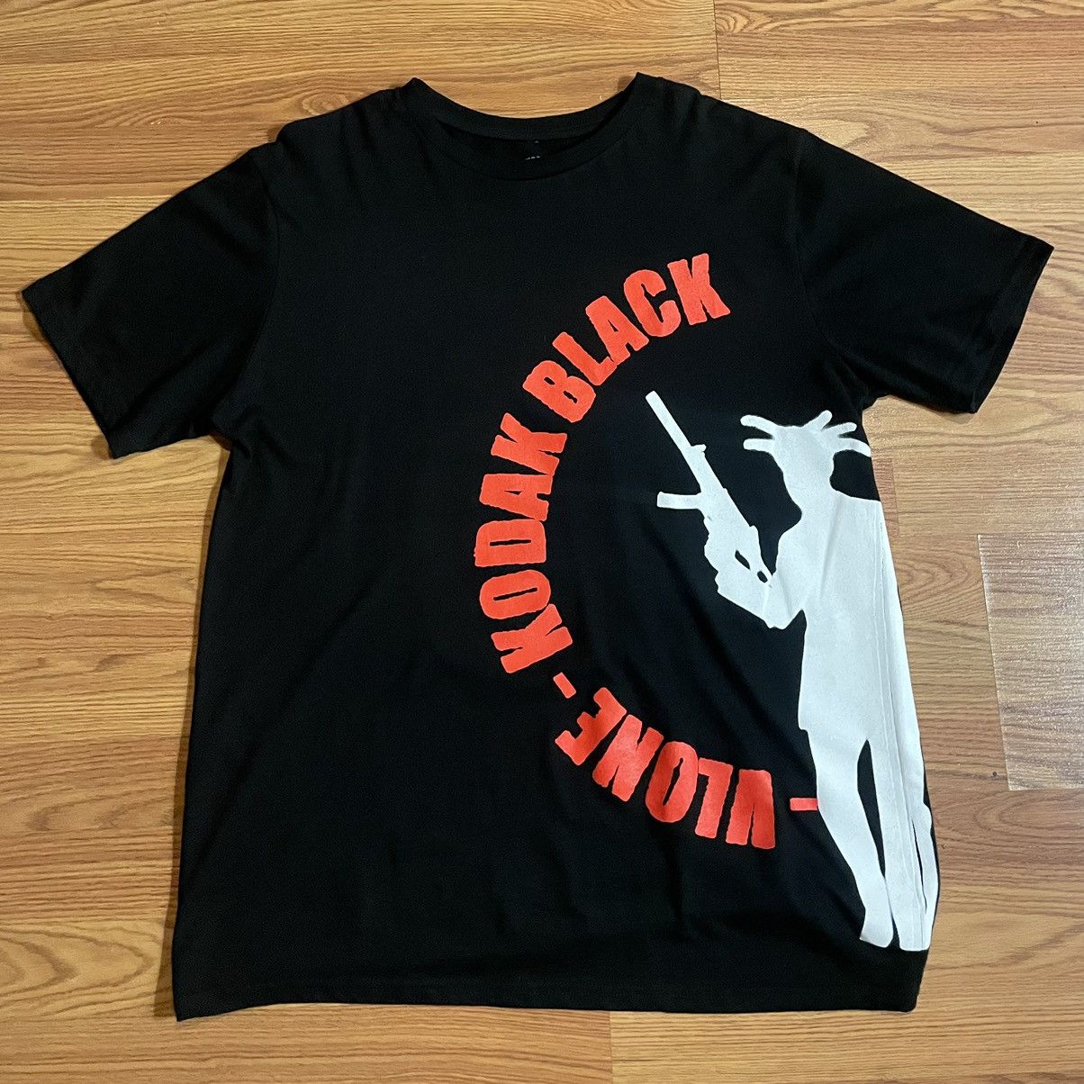 Vlone x Kodak Black 47 T-shirt 100% Authentic Size M