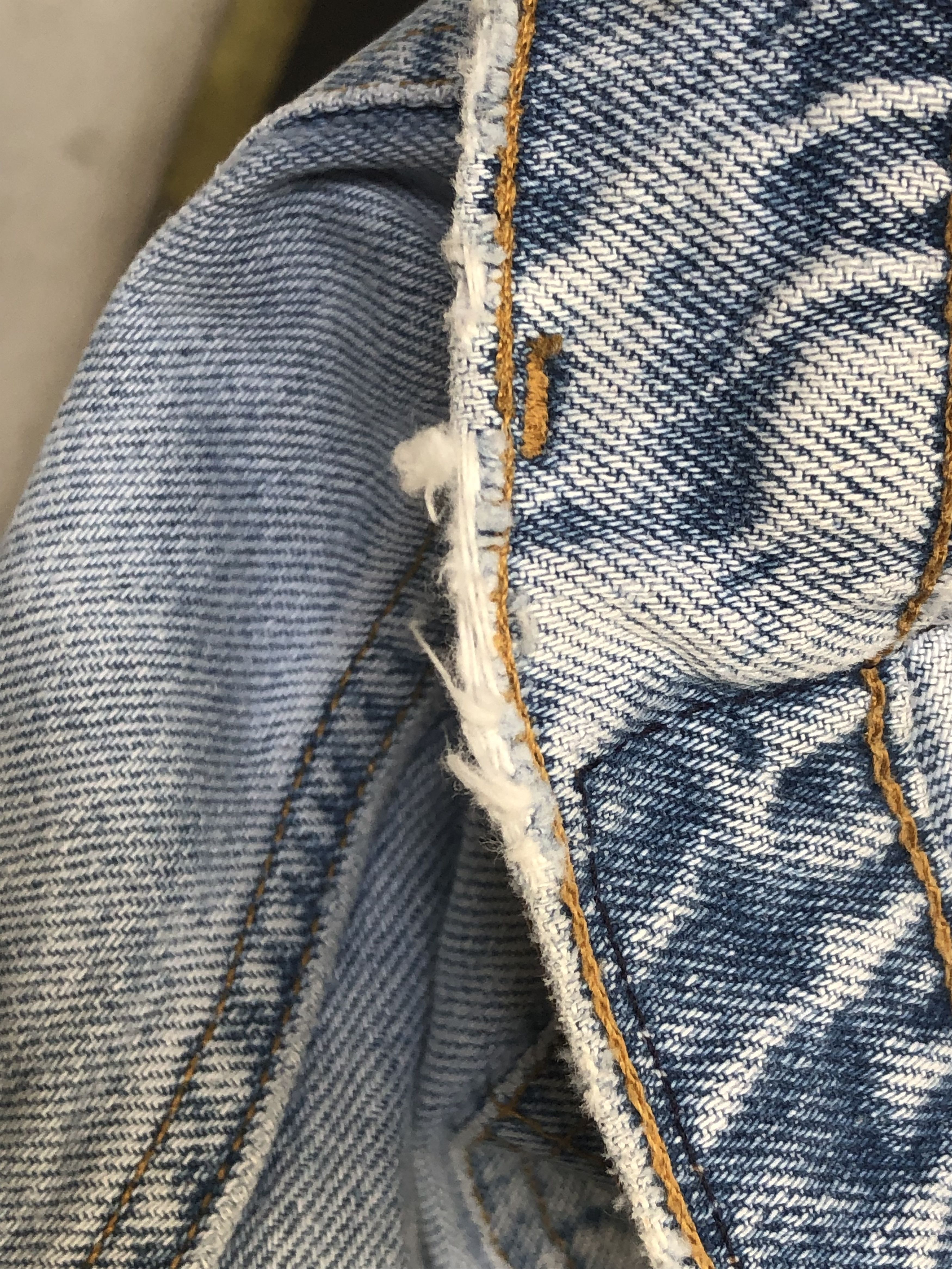 Levi's Vintage 90's Levi's 550 Faded Blue Jeans L596 Size US 32 / EU 48 - 10 Thumbnail