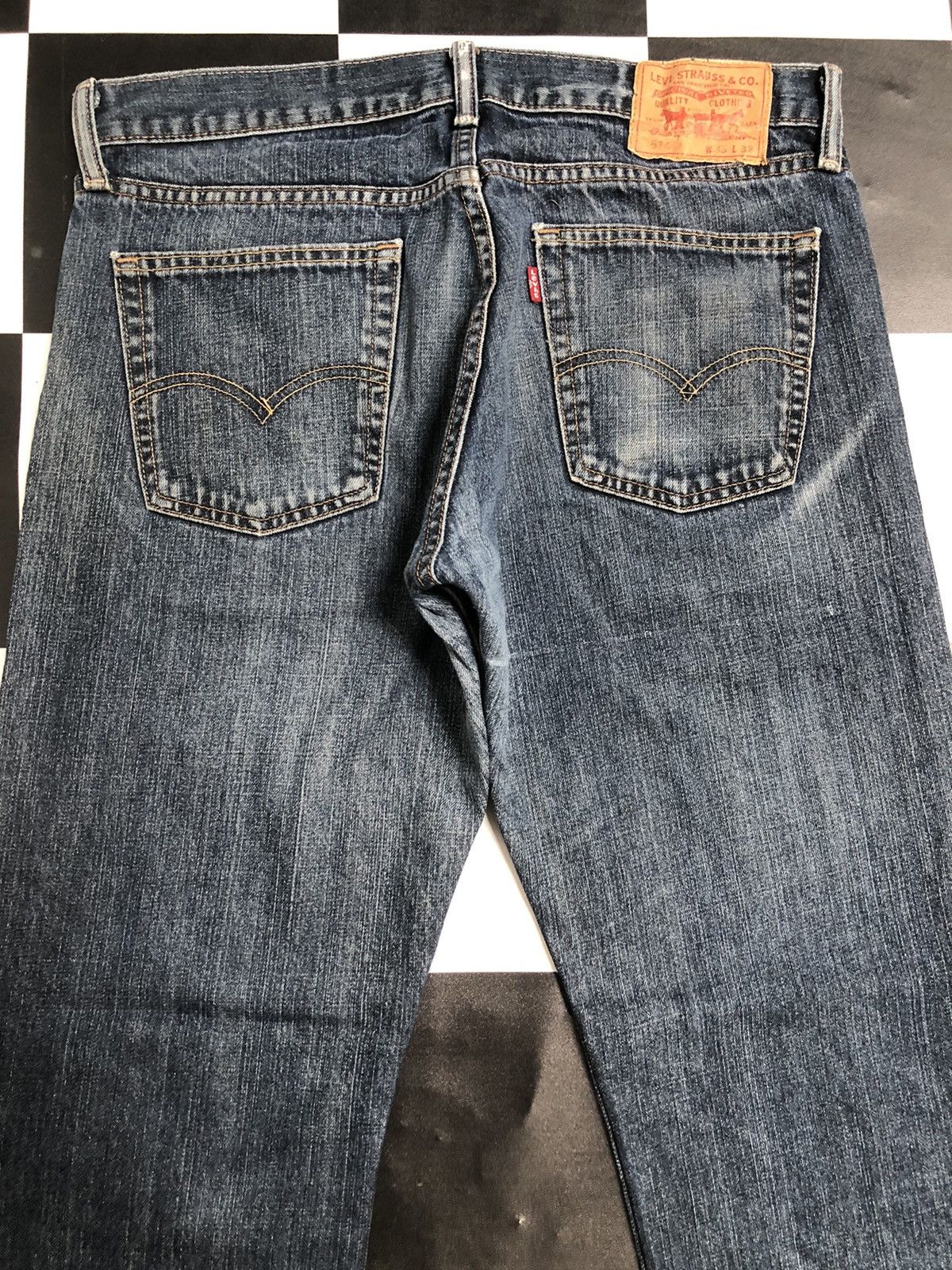 Levi's × Vintage Vintage Levis 514 Distressed Denim Jeans L54 Size US 34 / EU 50 - 7 Thumbnail