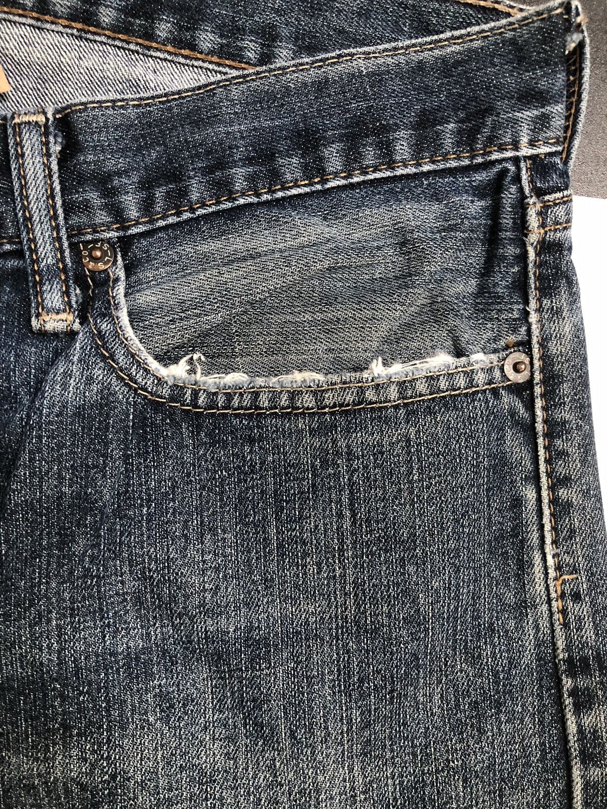 Levi's × Vintage Vintage Levis 514 Distressed Denim Jeans L54 Size US 34 / EU 50 - 6 Thumbnail