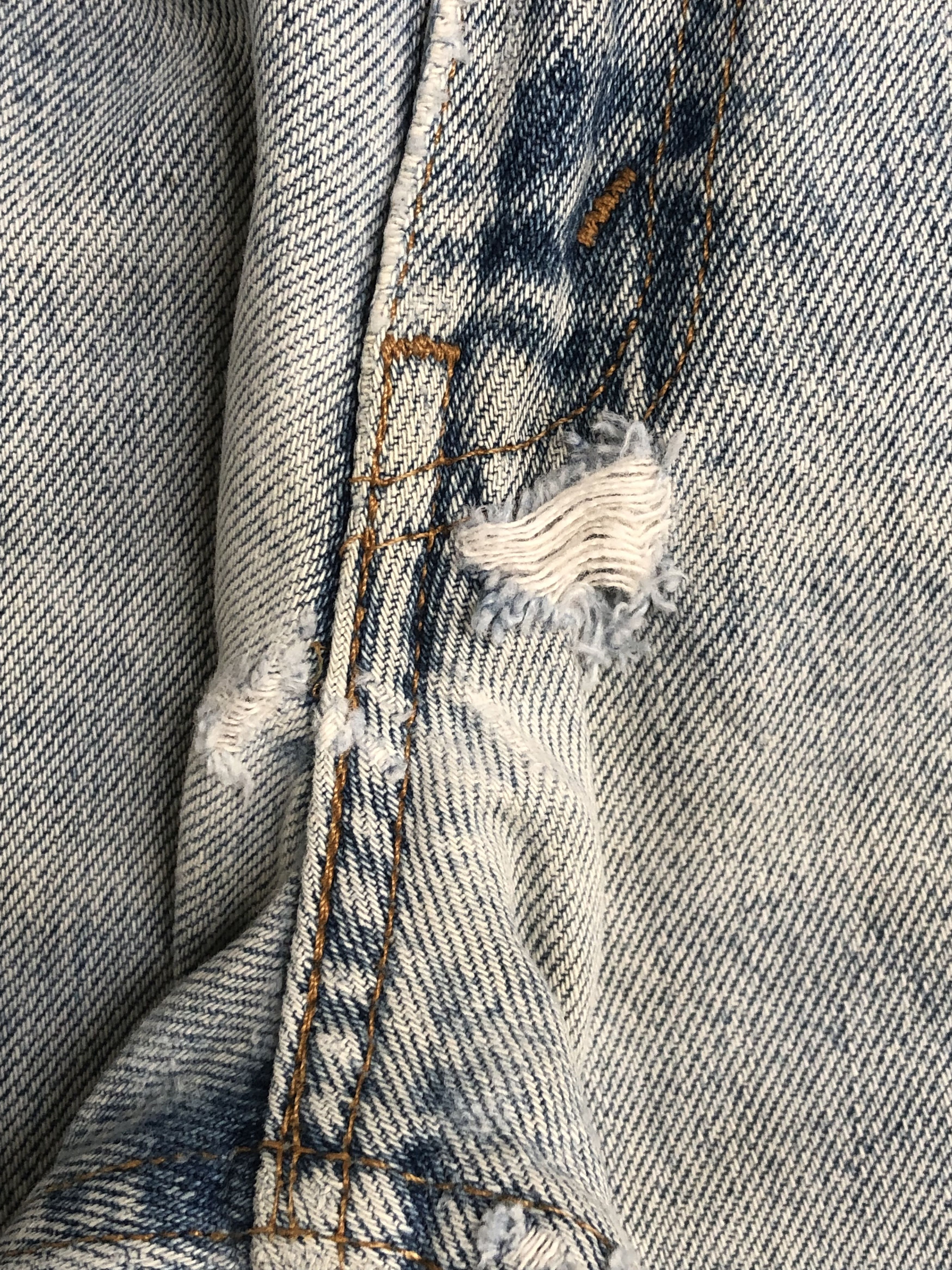 Levi's × Vintage Vintage 90's Levis 560 Distressed Denim Jeans L600 Size US 30 / EU 46 - 16 Thumbnail