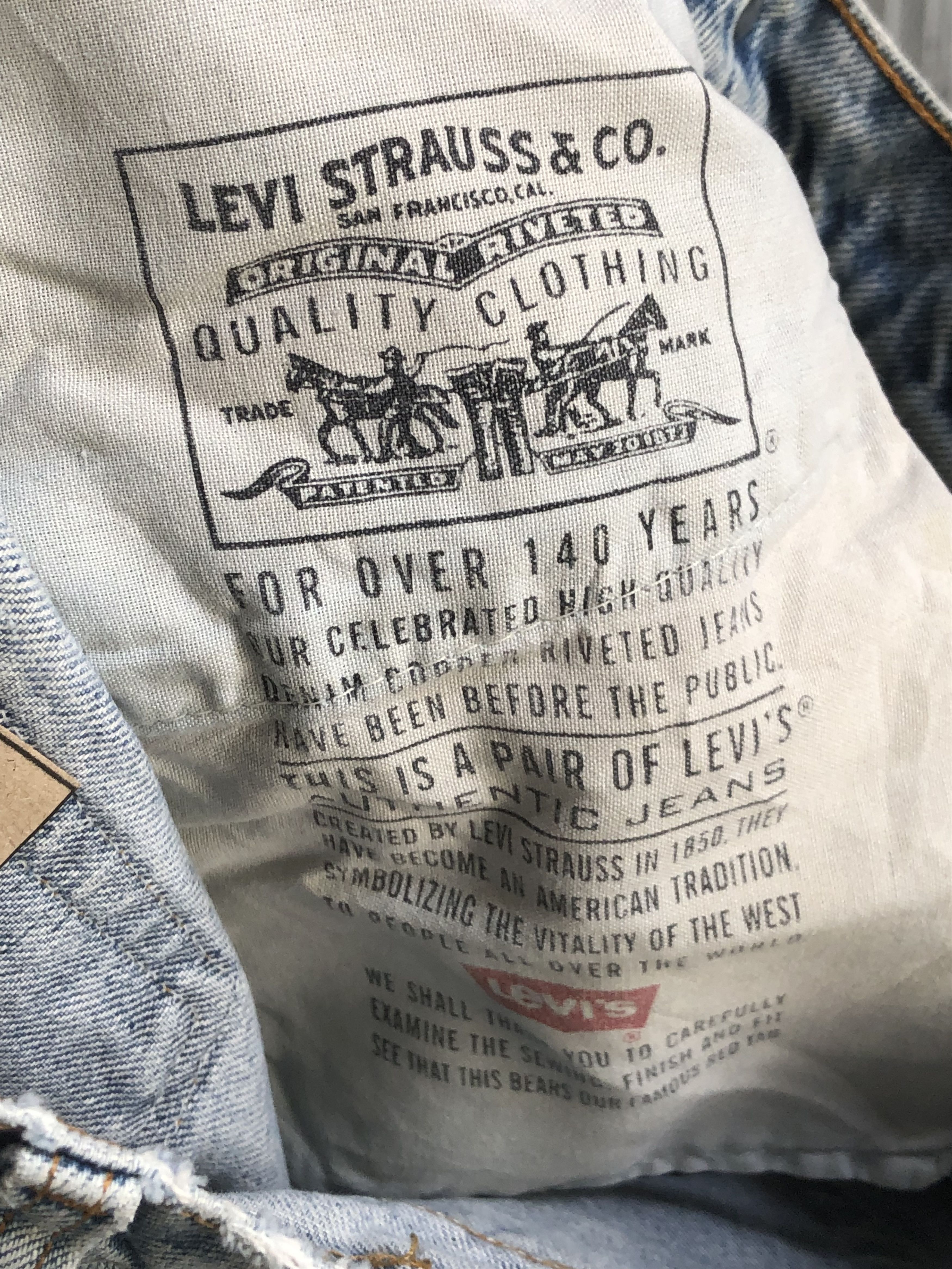 Levi's × Vintage Vintage 90's Levis 560 Distressed Denim Jeans L600 Size US 30 / EU 46 - 17 Thumbnail