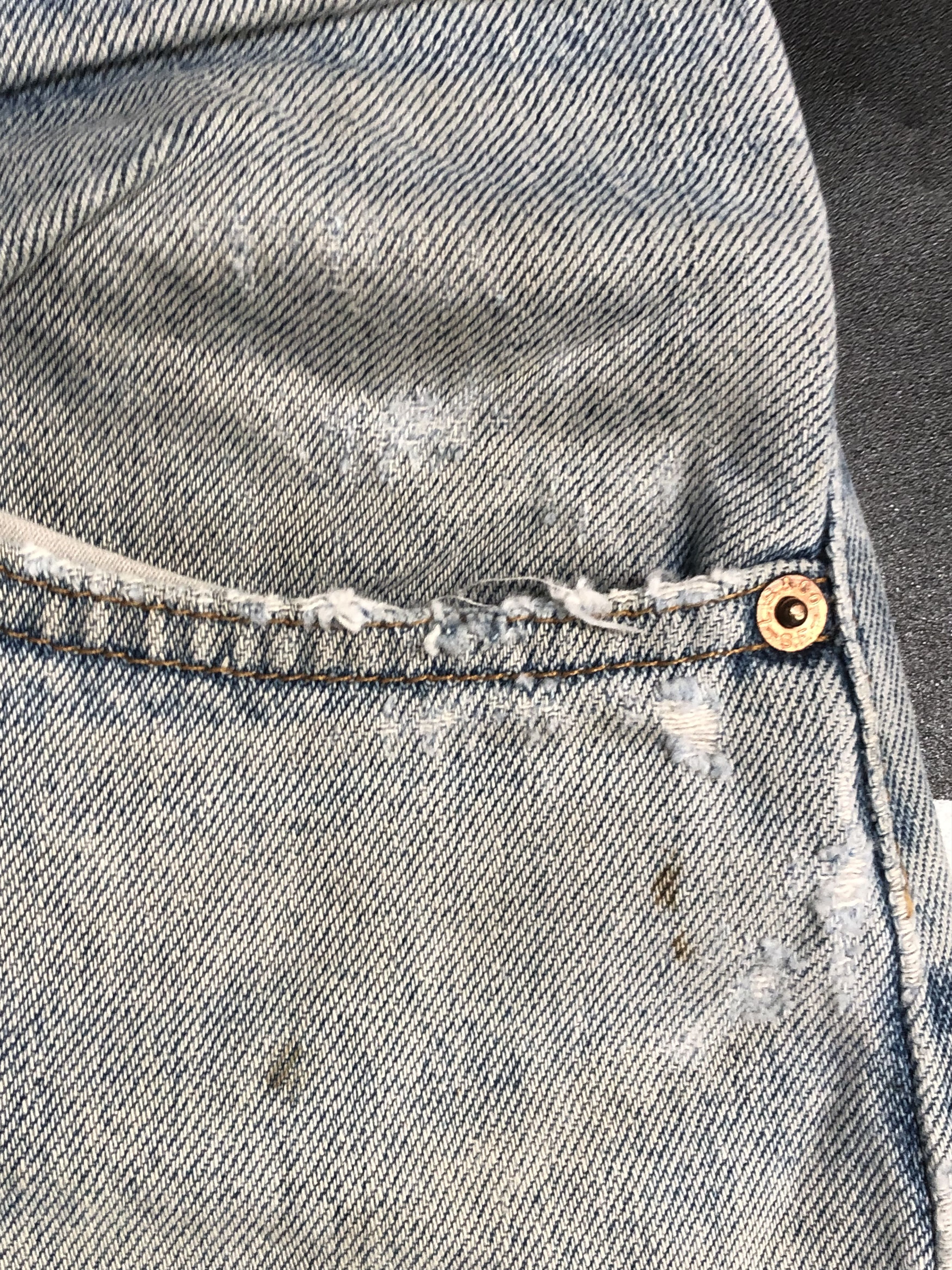Levi's × Vintage Vintage 90's Levis 560 Distressed Denim Jeans L600 Size US 30 / EU 46 - 8 Thumbnail