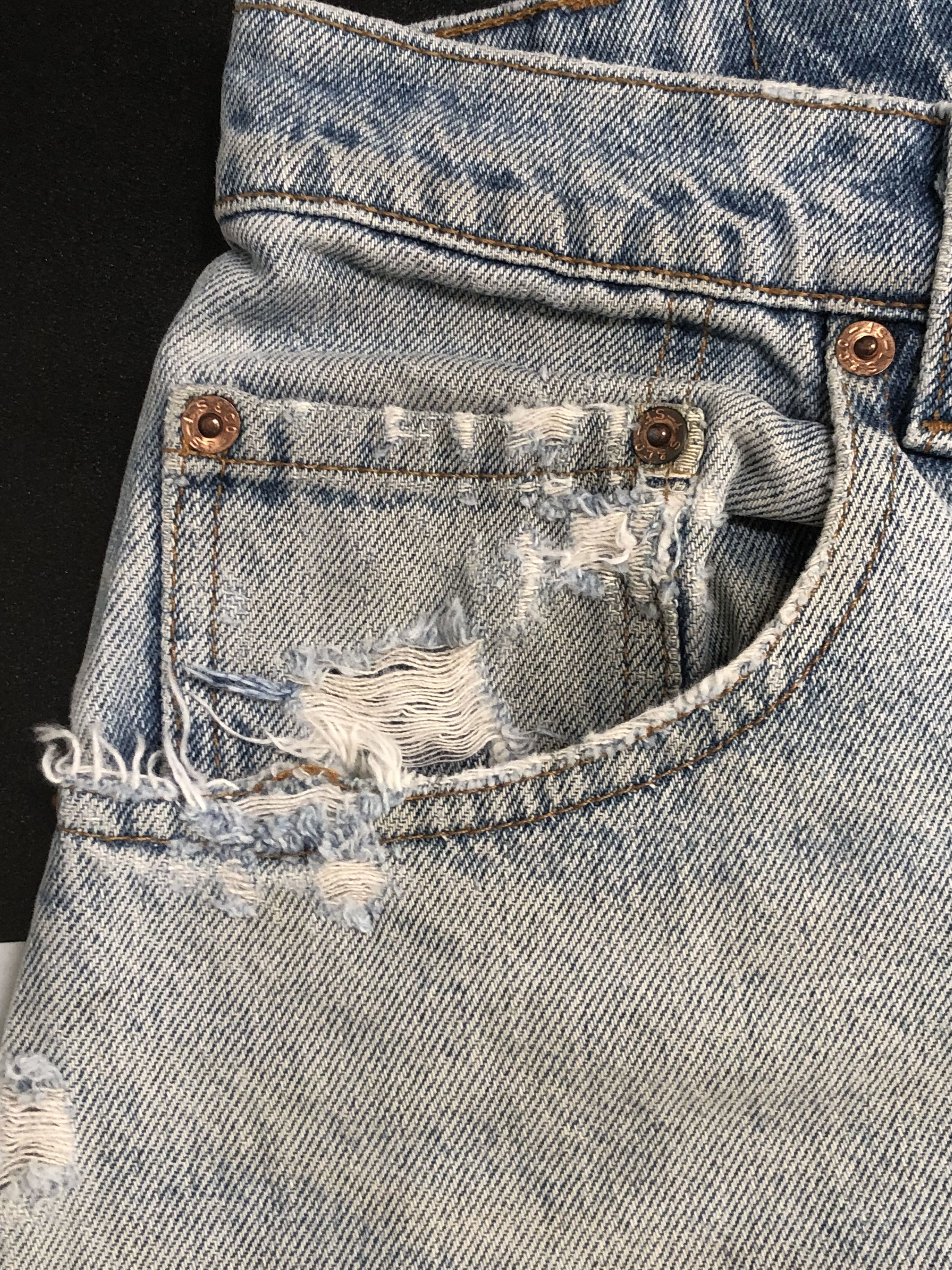 Levi's × Vintage Vintage 90's Levis 560 Distressed Denim Jeans L600 Size US 30 / EU 46 - 7 Thumbnail