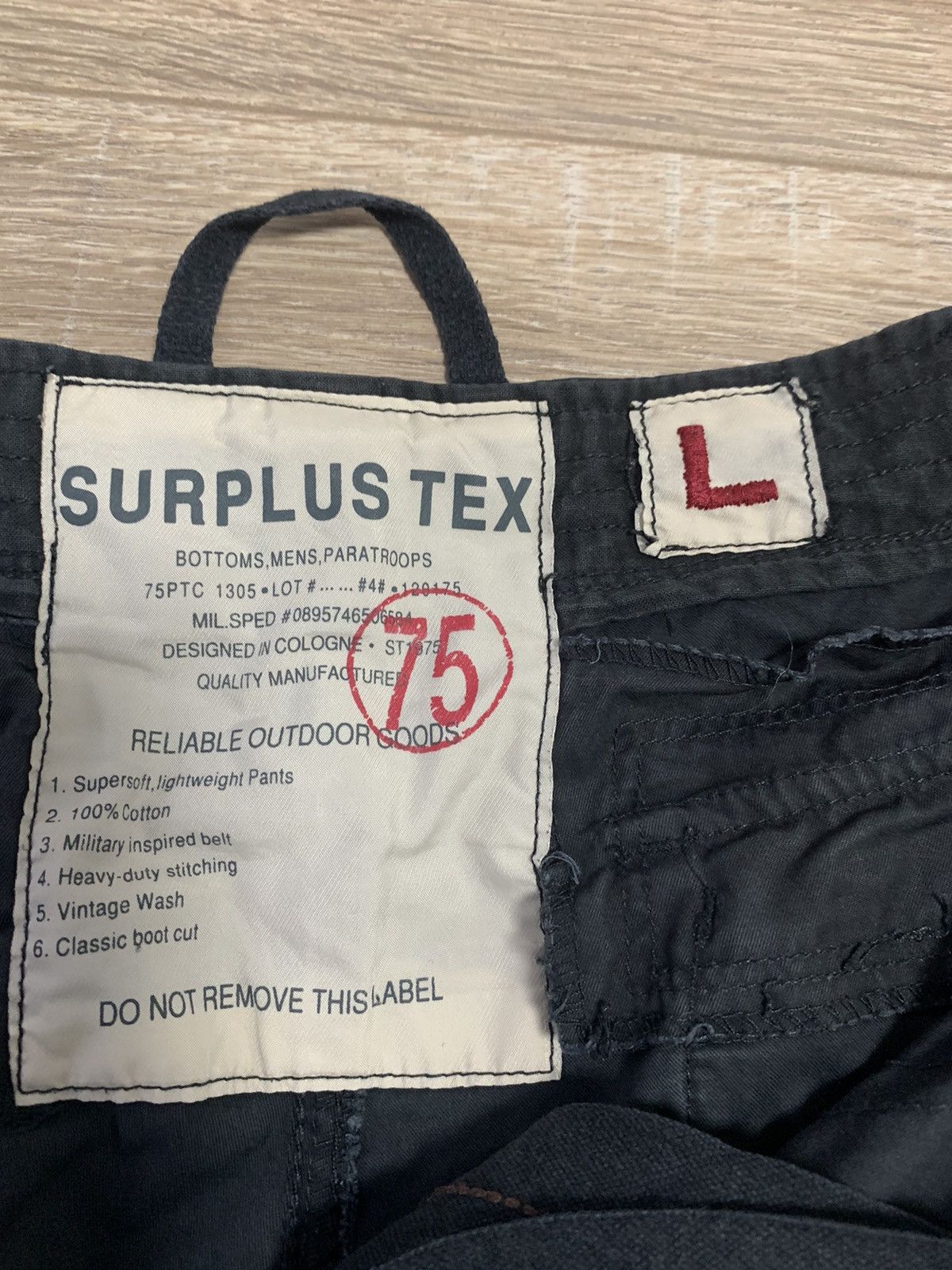 Surplus Tex pants Vintage Rare Multipocket