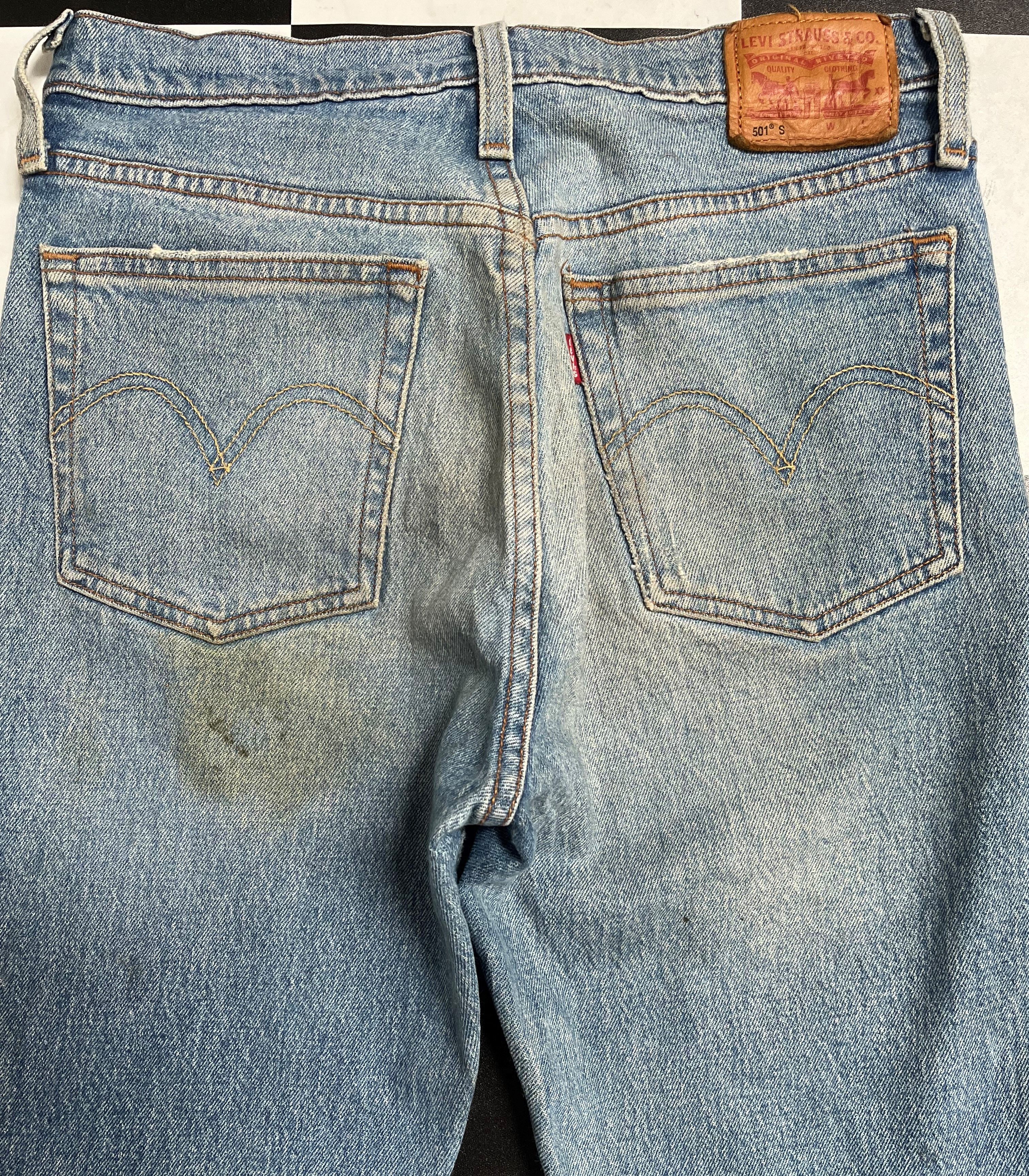 Levi's × Vintage Vintage Levis 501 Denim Jeans L97 Size US 28 / EU 44 - 10 Thumbnail