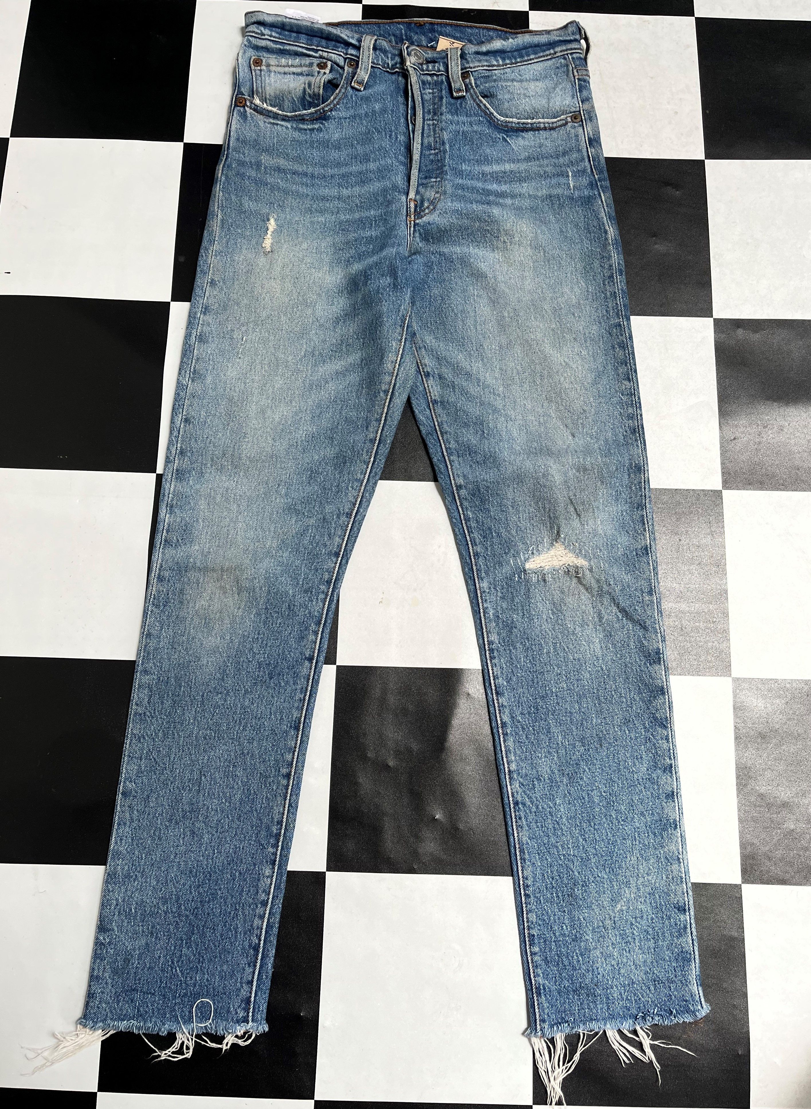 Levi's × Vintage Vintage Levis 501 Denim Jeans L97 Size US 28 / EU 44 - 1 Thumbnail