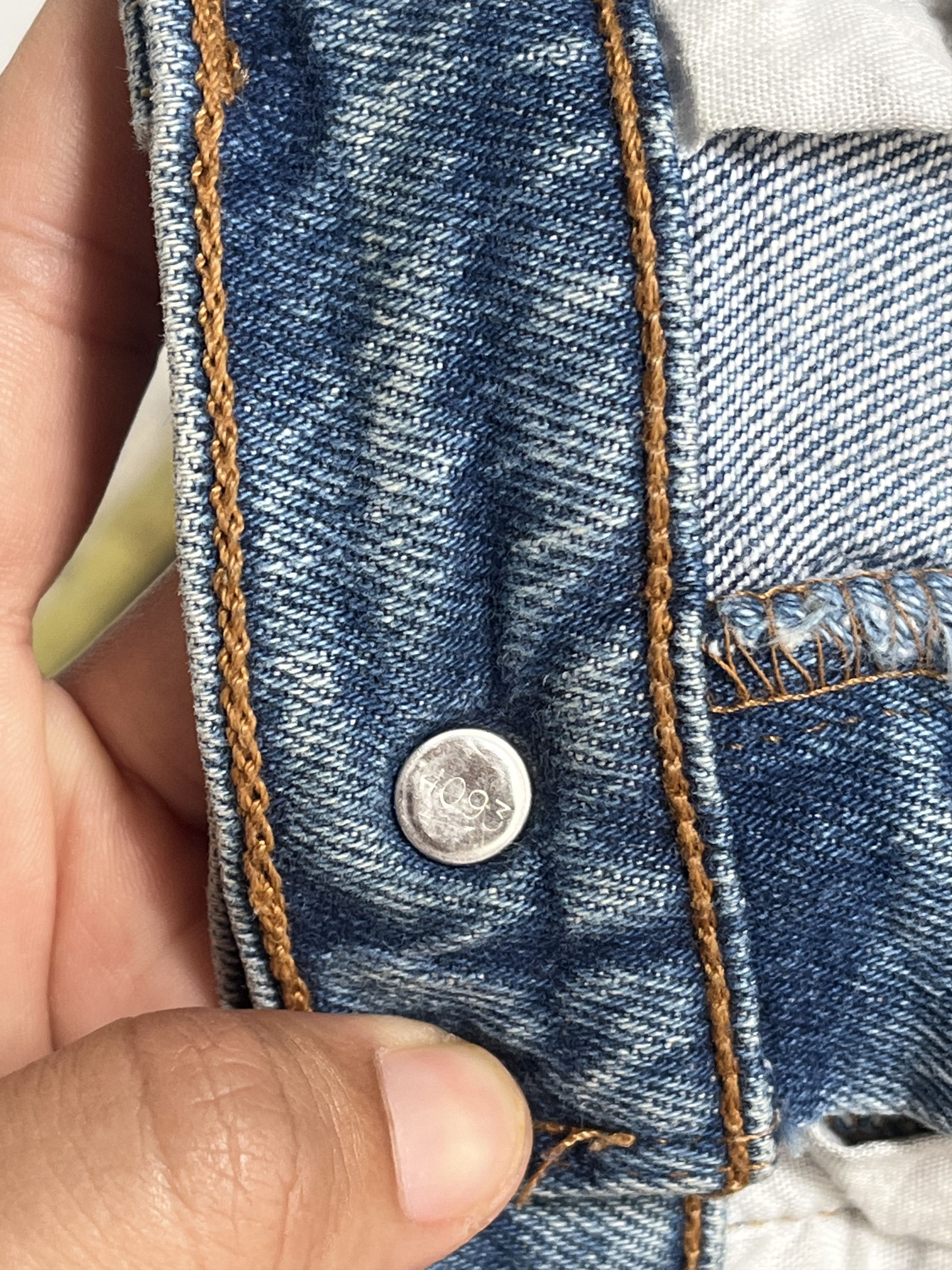 Levi's × Vintage Vintage Levis 501 Denim Jeans L97 Size US 28 / EU 44 - 9 Thumbnail