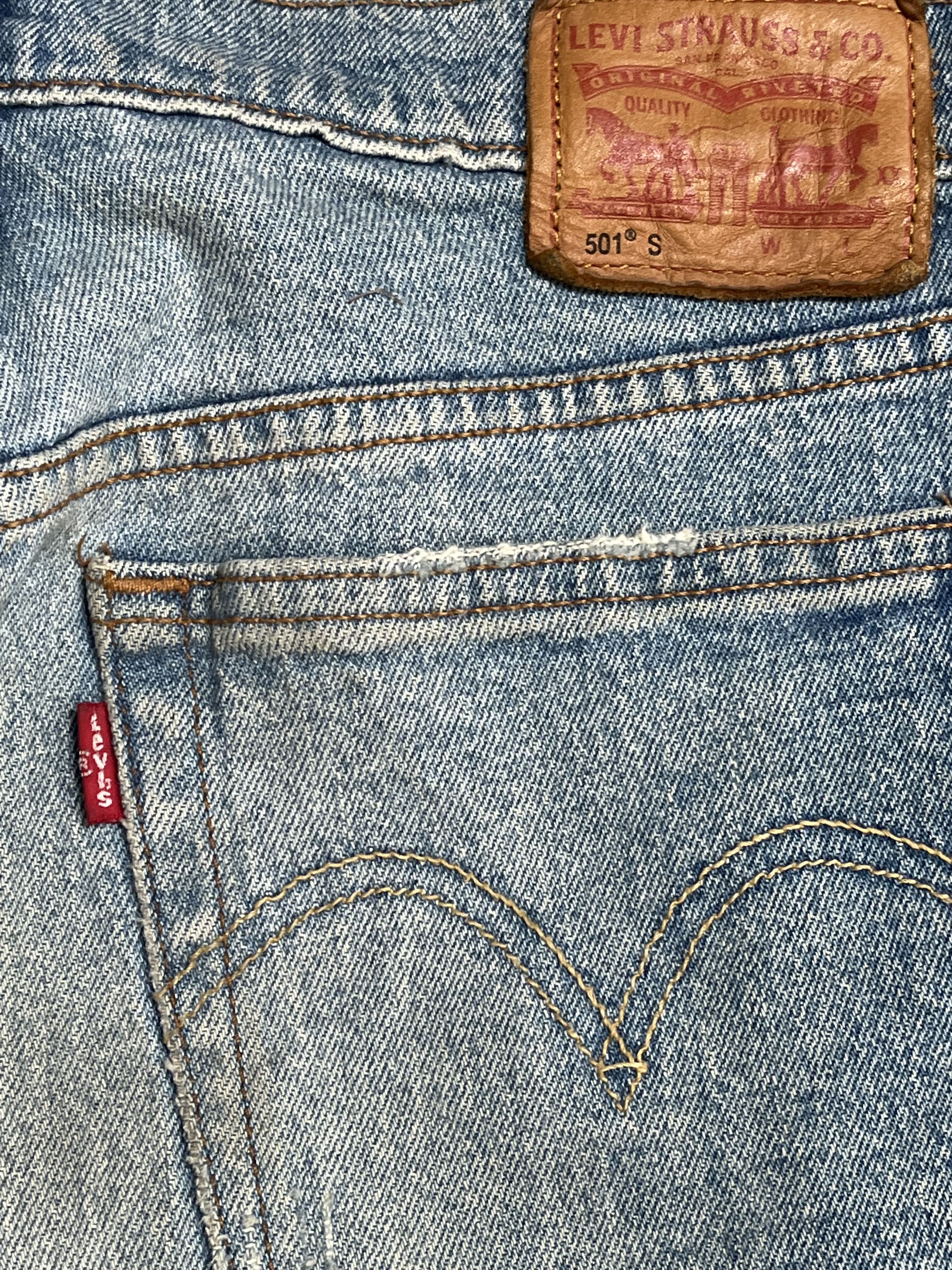 Levi's × Vintage Vintage Levis 501 Denim Jeans L97 Size US 28 / EU 44 - 11 Thumbnail