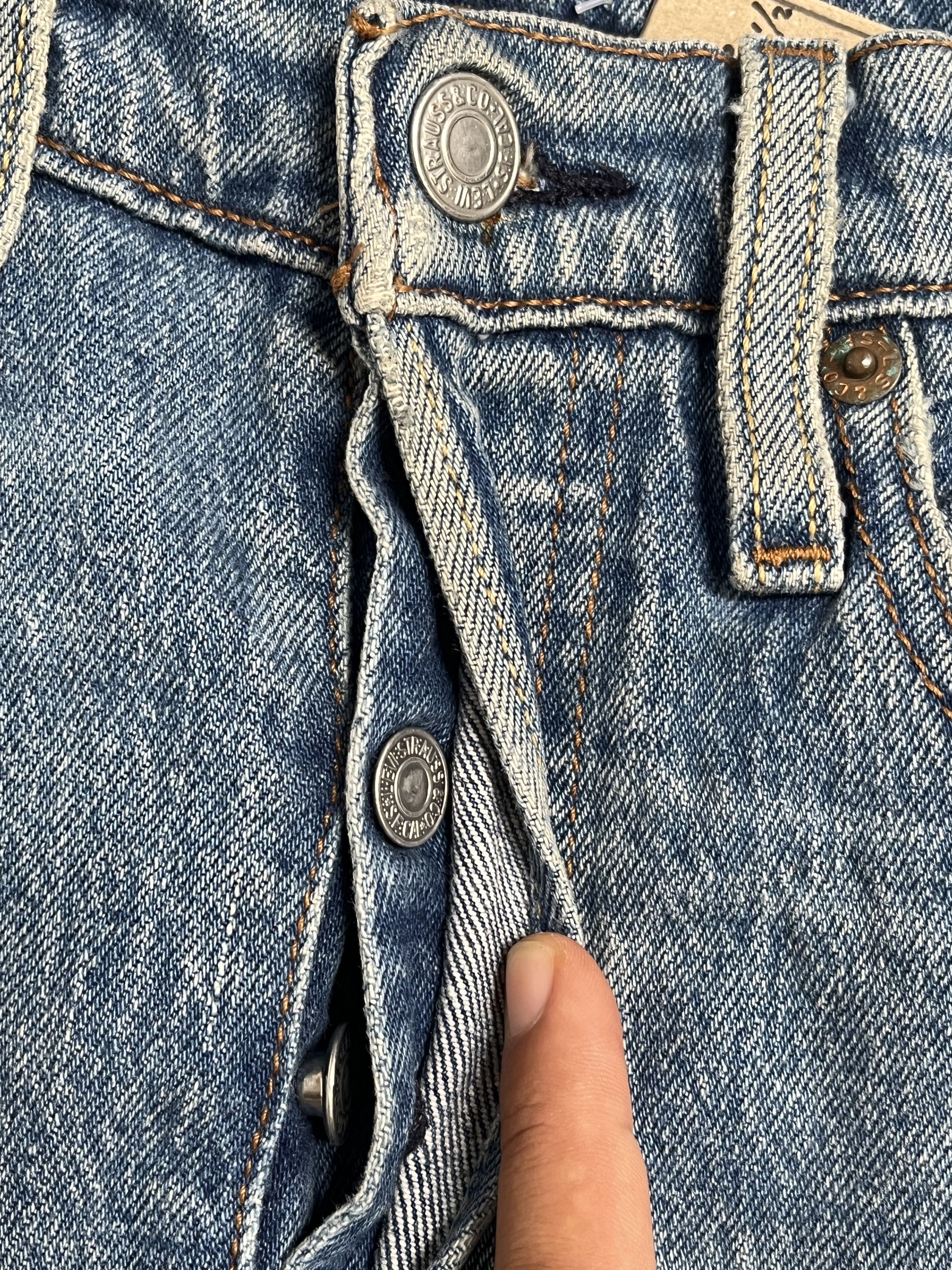 Levi's × Vintage Vintage Levis 501 Denim Jeans L97 Size US 28 / EU 44 - 7 Thumbnail