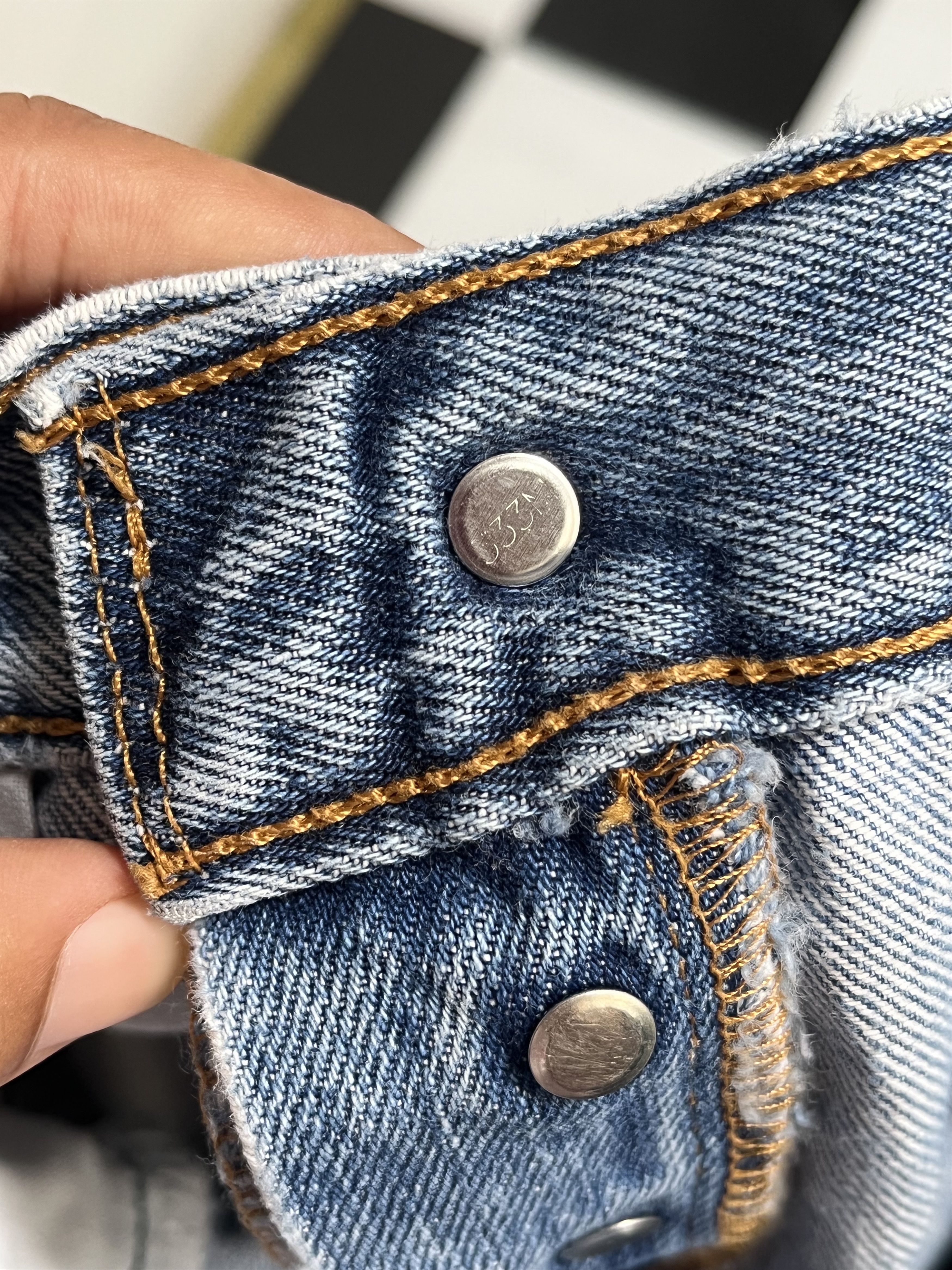 Levi's × Vintage Vintage Levis 501 Distressed Denim Jeans L96 Size US 32 / EU 48 - 8 Thumbnail