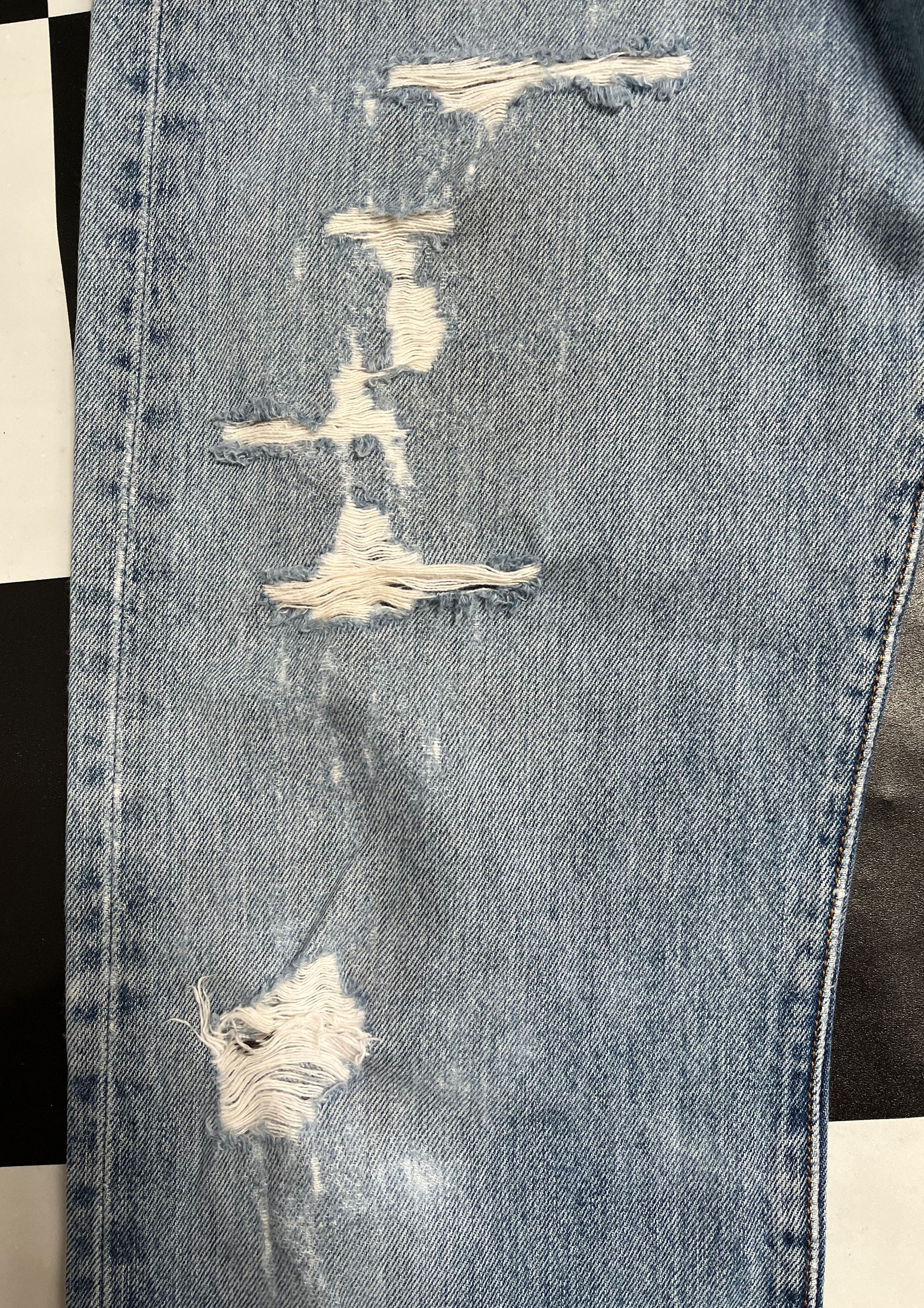Levi's × Vintage Vintage Levis 501 Distressed Denim Jeans L96 Size US 32 / EU 48 - 10 Thumbnail