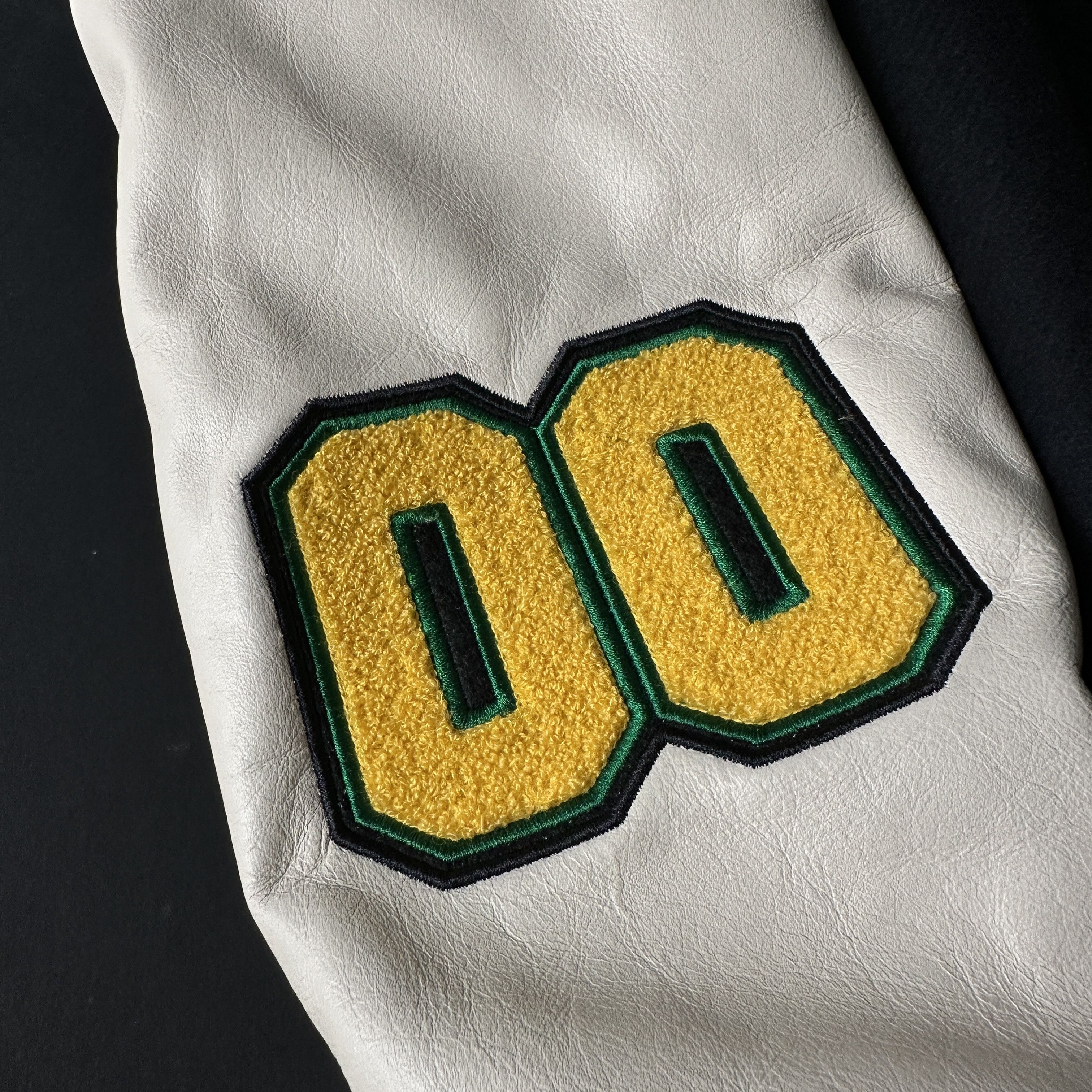 Off-White 2023 Virgil Abloh Patch Varsity Jacket Small / Medium Size US S / EU 44-46 / 1 - 8 Thumbnail