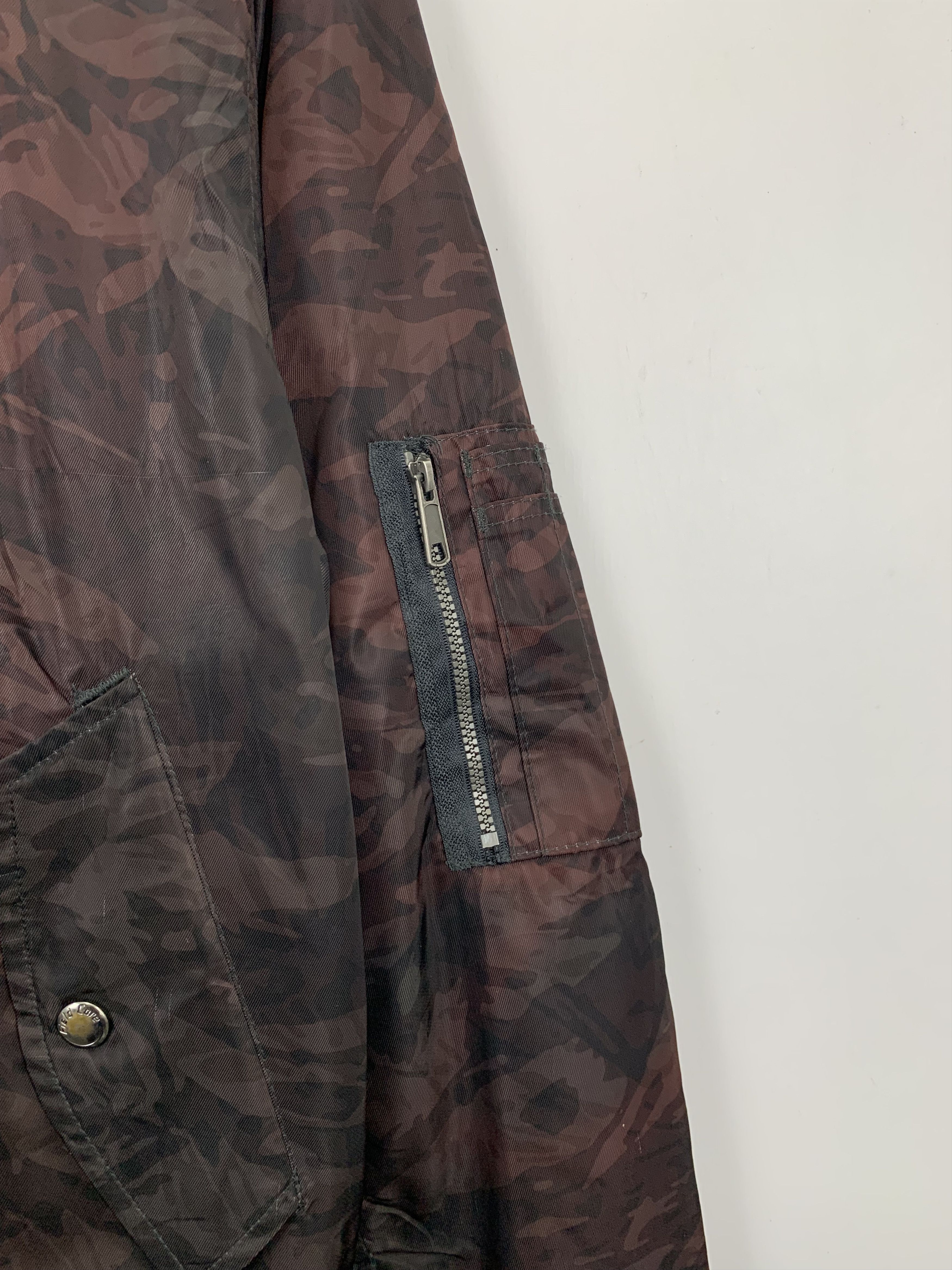 Vintage Vintage Field Core Zipper Bomber Camo Flight Jacket J1001 Size US L / EU 52-54 / 3 - 5 Thumbnail