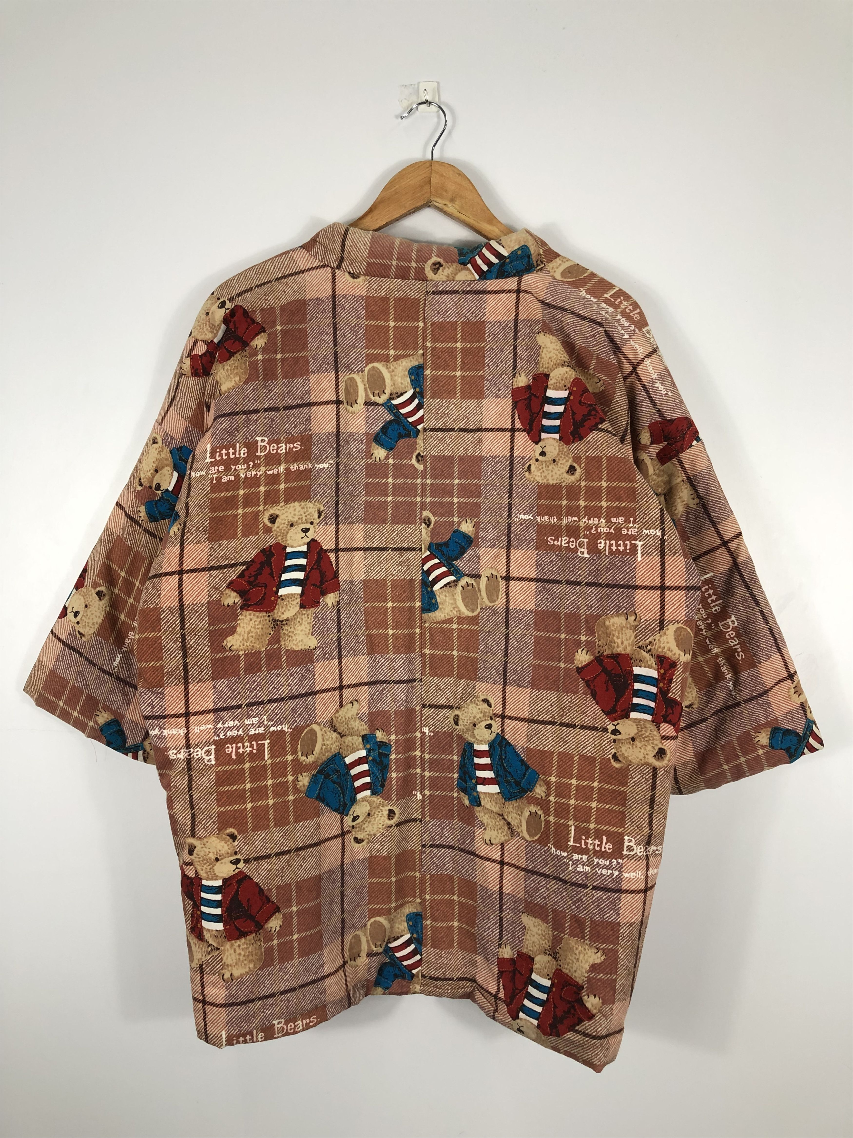 Japanese Brand Vintage Japanese Kimono Winter J0486 Size US L / EU 52-54 / 3 - 3 Thumbnail