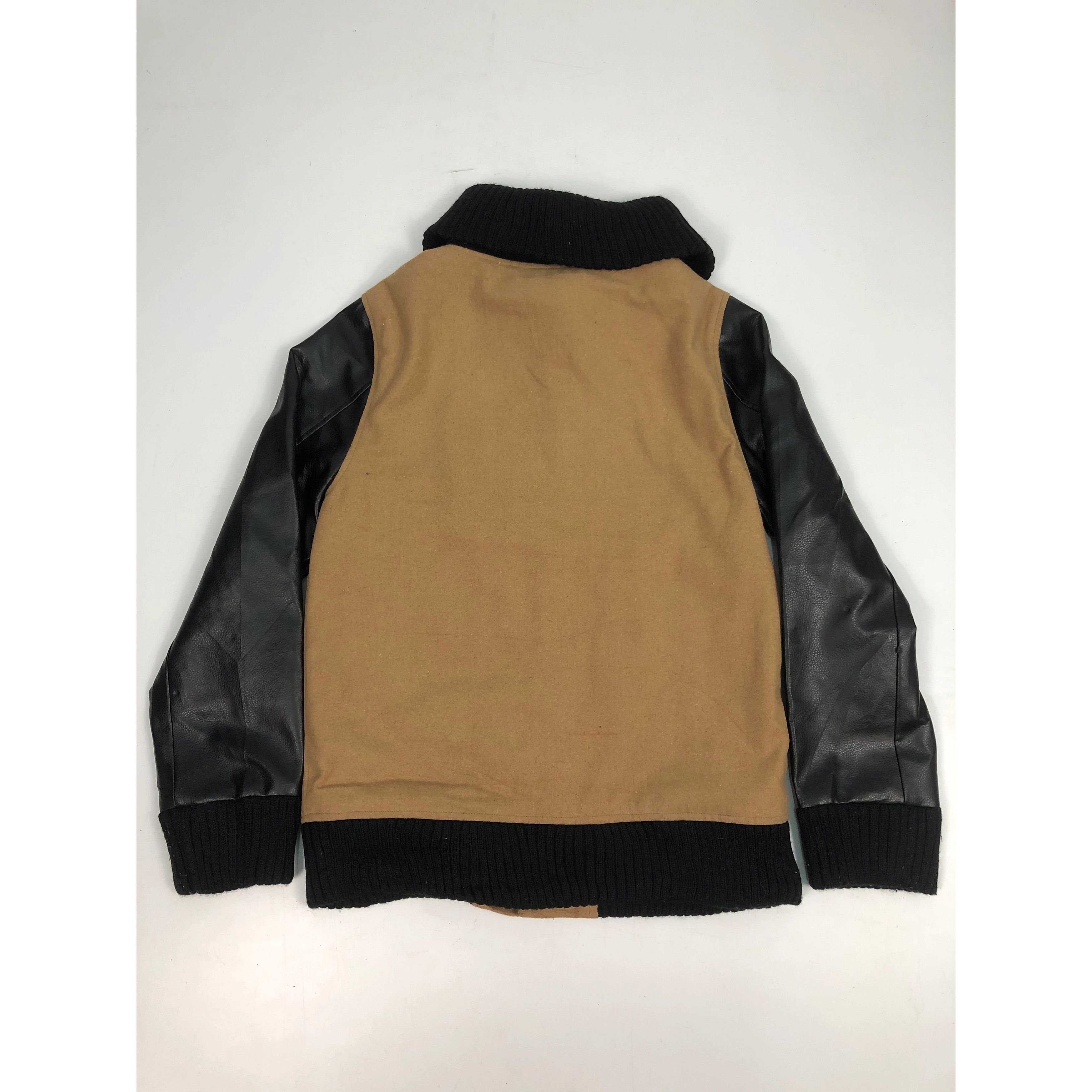Vintage Vintage Japanese Brand Varsity Leather Jacket V0120 Size US L / EU 52-54 / 3 - 2 Thumbnail