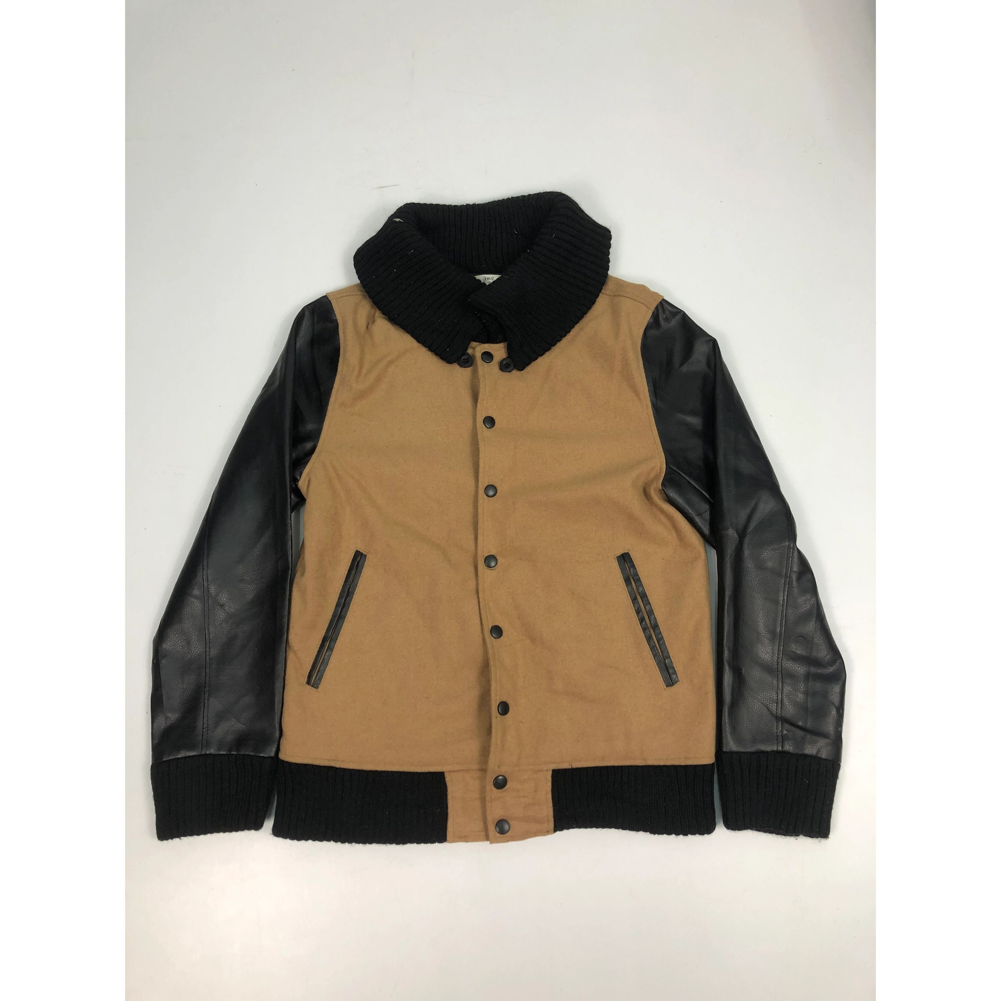 Vintage Vintage Japanese Brand Varsity Leather Jacket V0120 Size US L / EU 52-54 / 3 - 1 Thumbnail