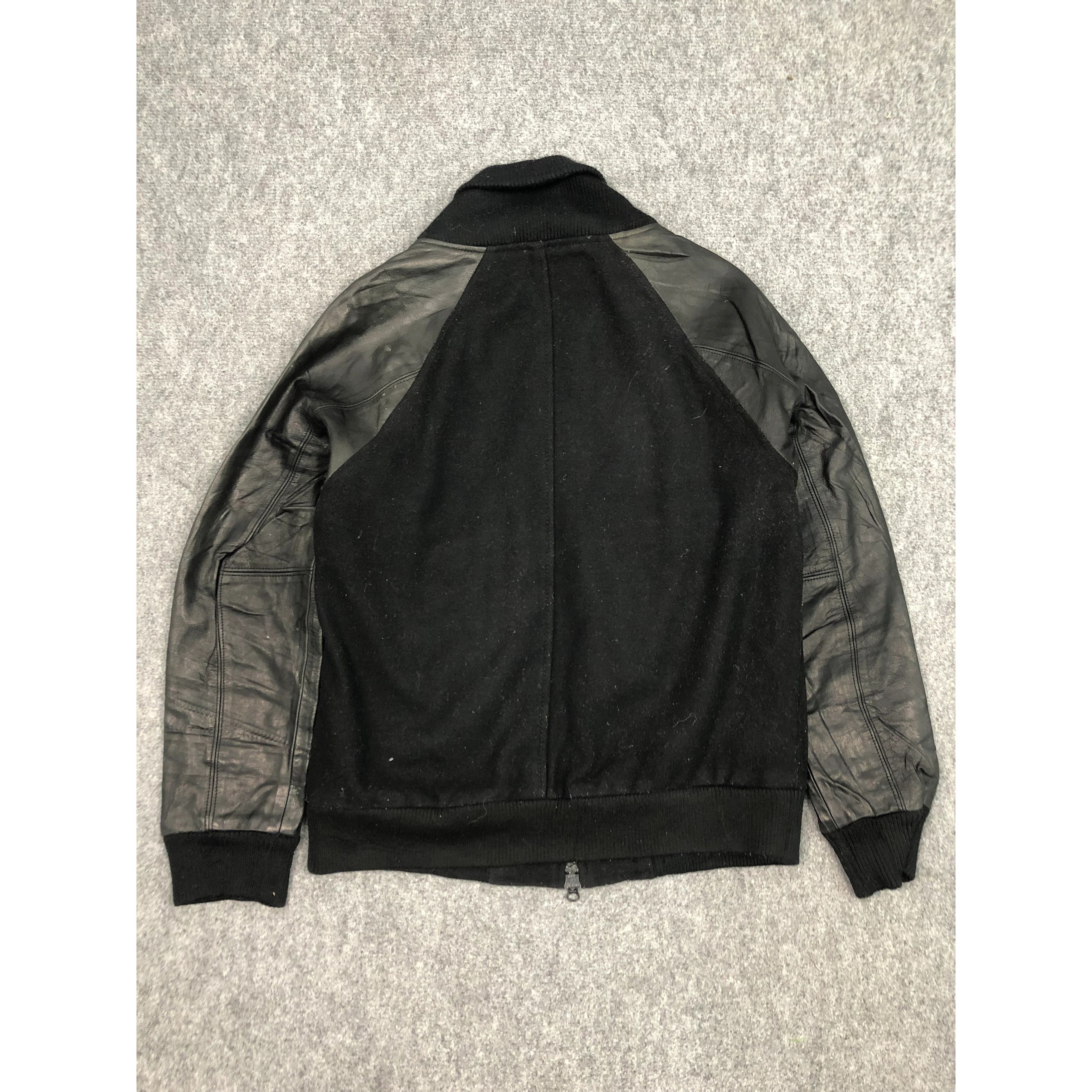 Japanese Brand Vintage Japanese Brand Varsity Leather Jacket V0133 Size US M / EU 48-50 / 2 - 2 Thumbnail