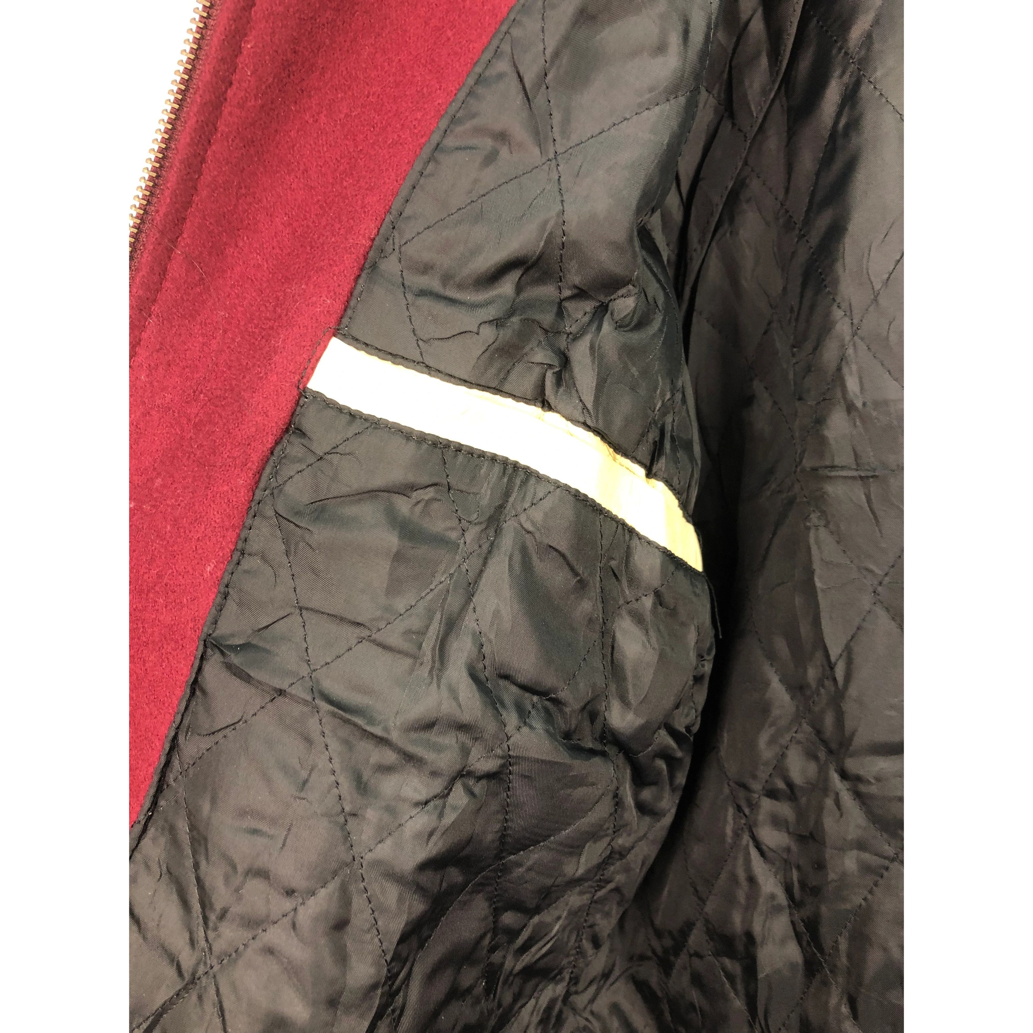 Japanese Brand Vintage Fifa World Cup 2002 Japan Varsity Jacket Red V0145 Size US L / EU 52-54 / 3 - 7 Thumbnail