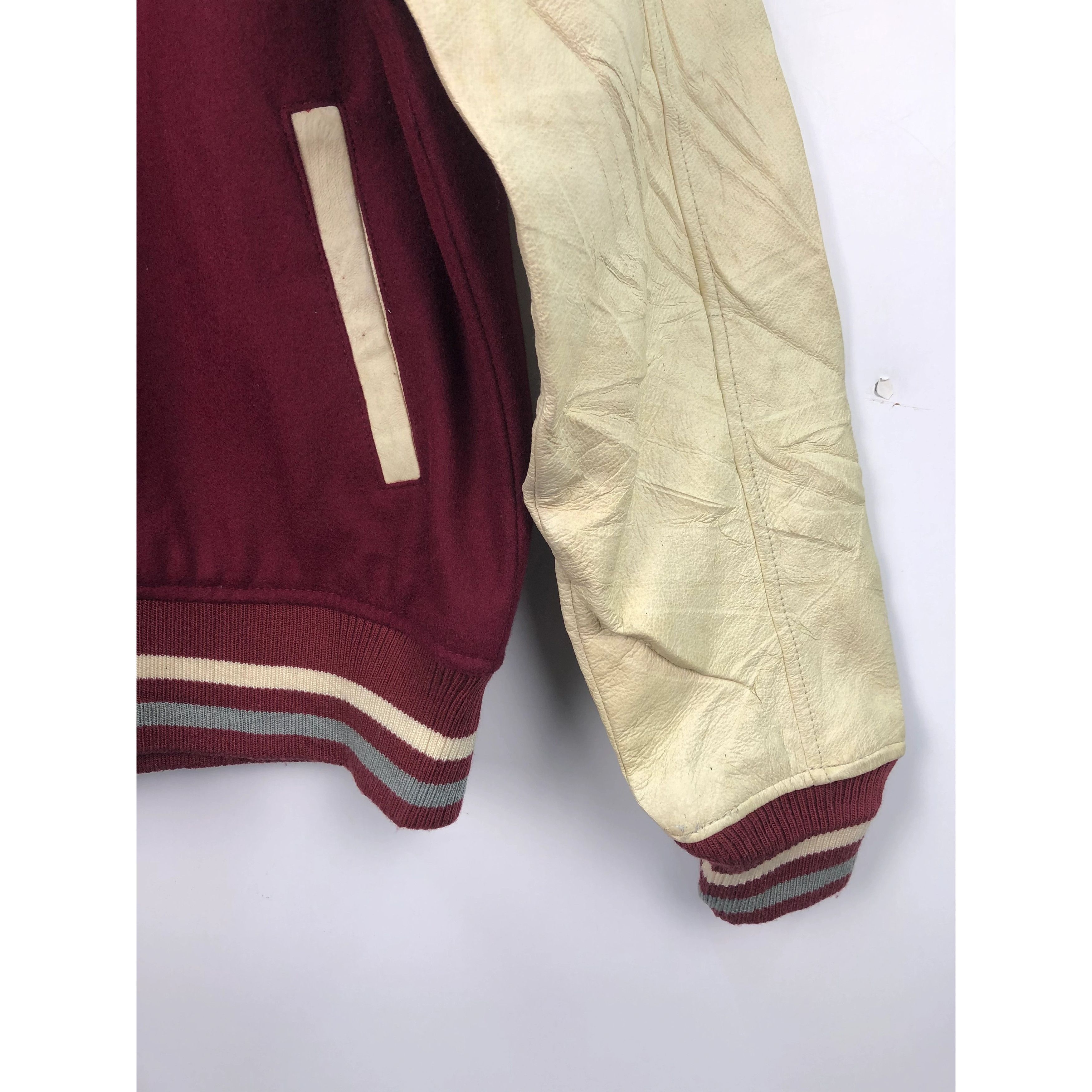 Japanese Brand Vintage Fifa World Cup 2002 Japan Varsity Jacket Red V0145 Size US L / EU 52-54 / 3 - 5 Thumbnail