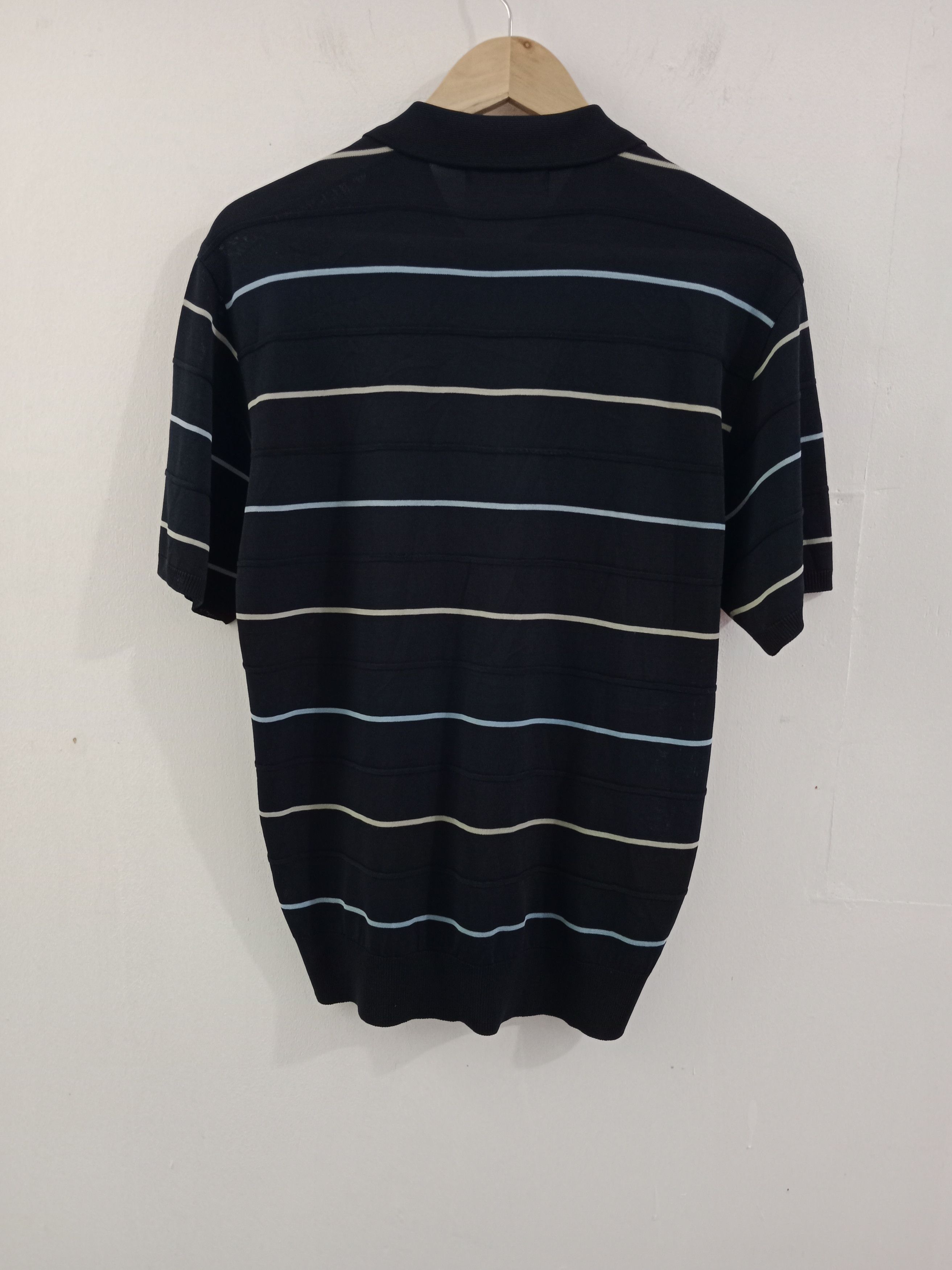 Vintage × Yves Saint Laurent Vintage YSL Mesh Polos Shirts Size US M / EU 48-50 / 2 - 5 Thumbnail