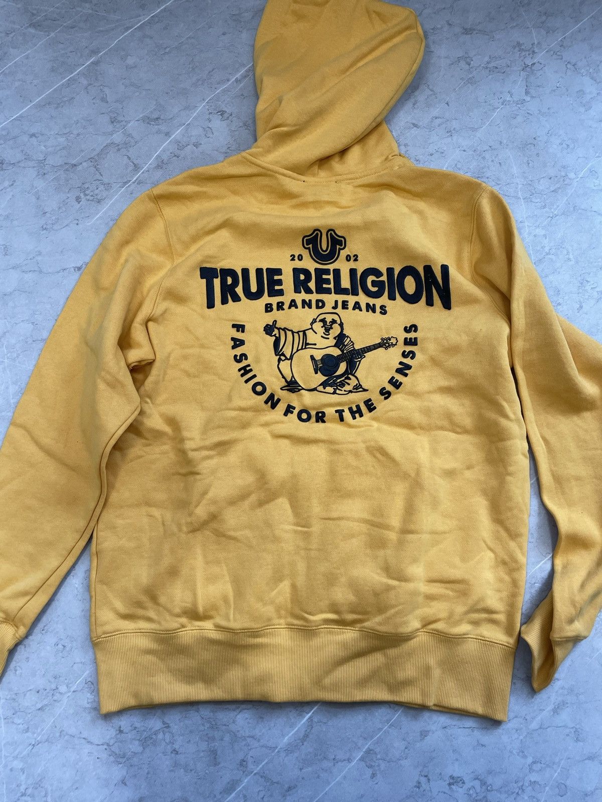 True Religion True religion puff print hoodie Grailed