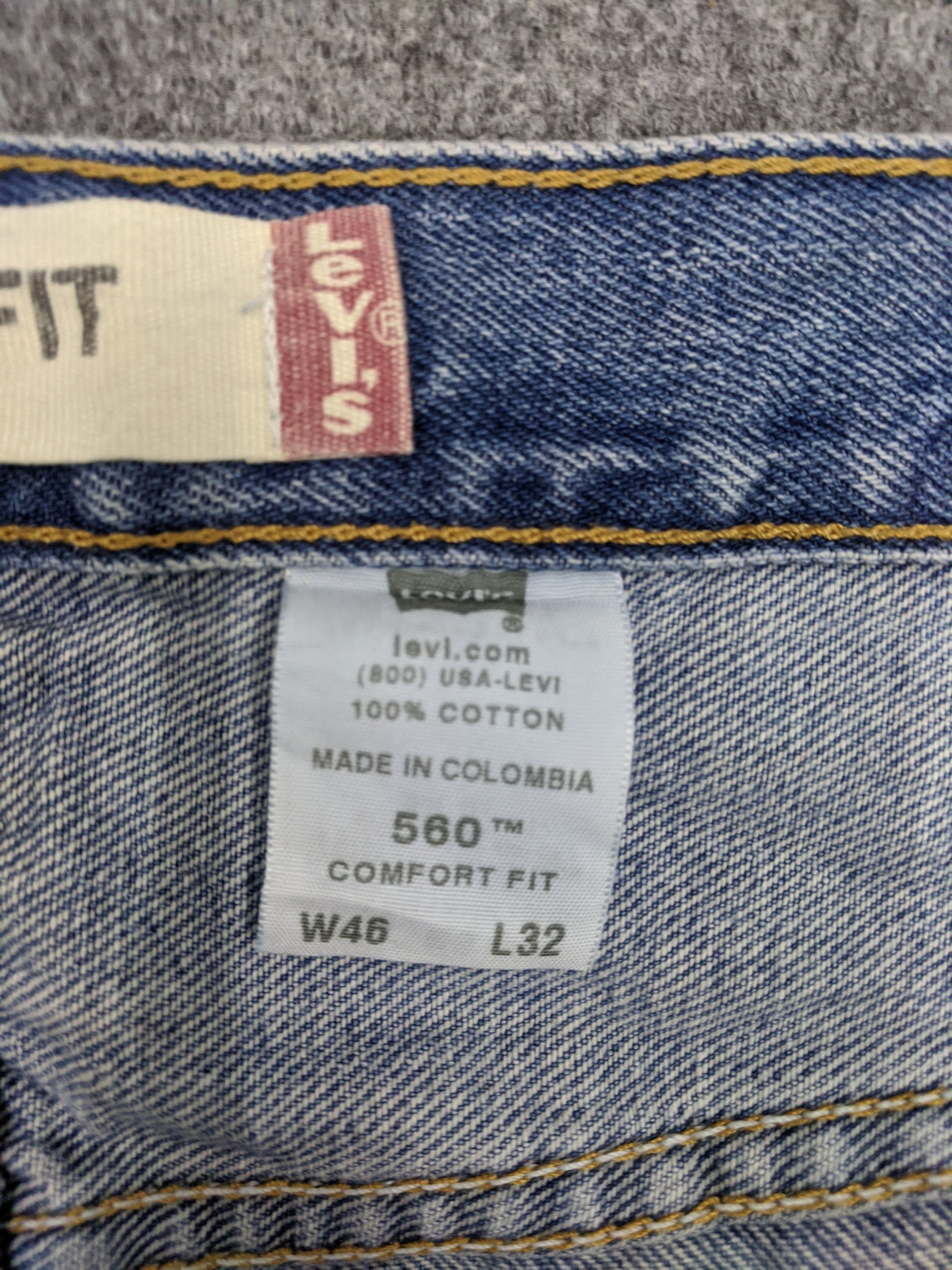 Levi's Vintage Levis 560 Jeans DP0898 Size US 44 / EU 60 - 7 Thumbnail
