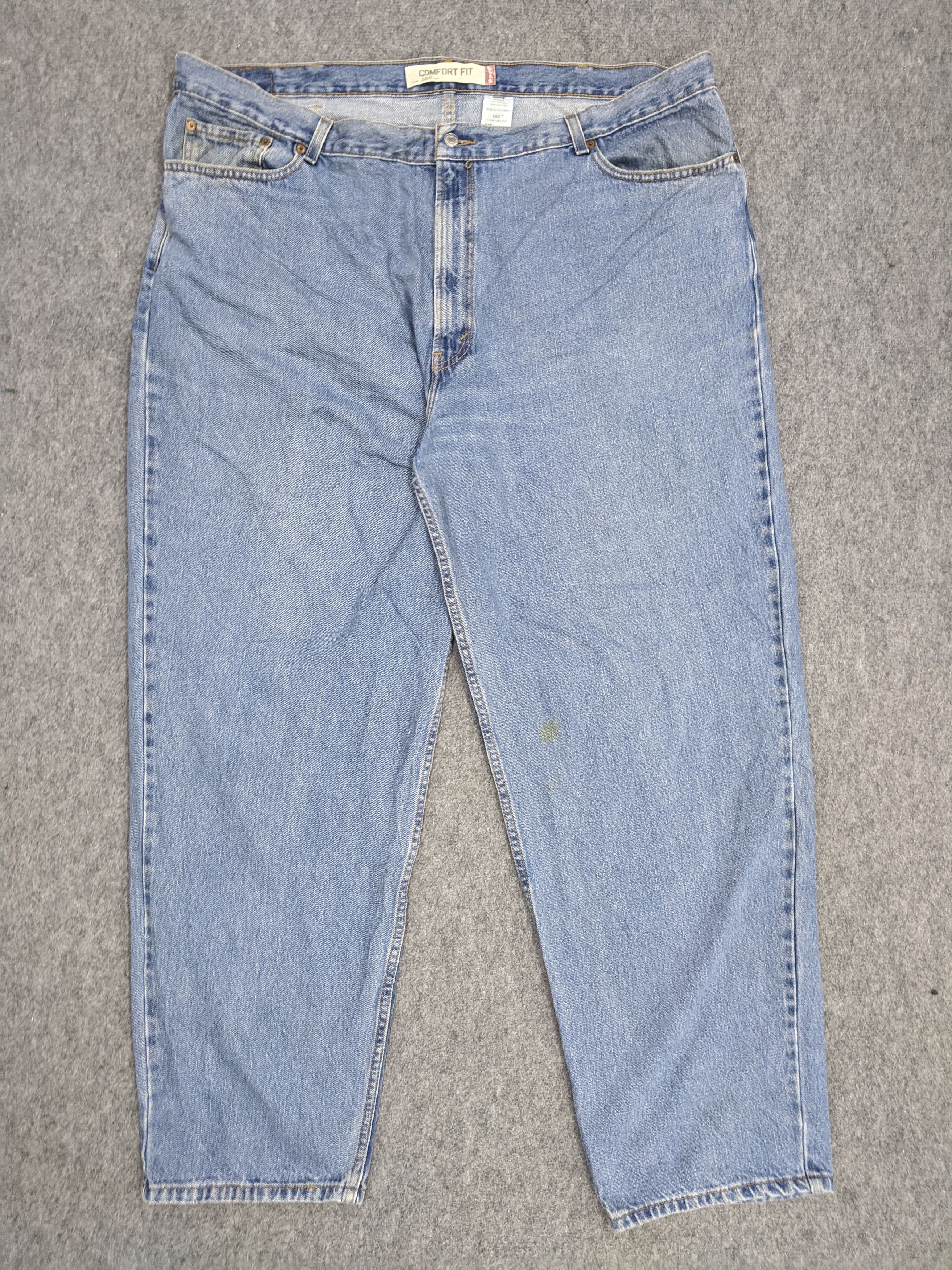 image of Levis 560 Jeans in Blue Denim, Men's (Size 44)