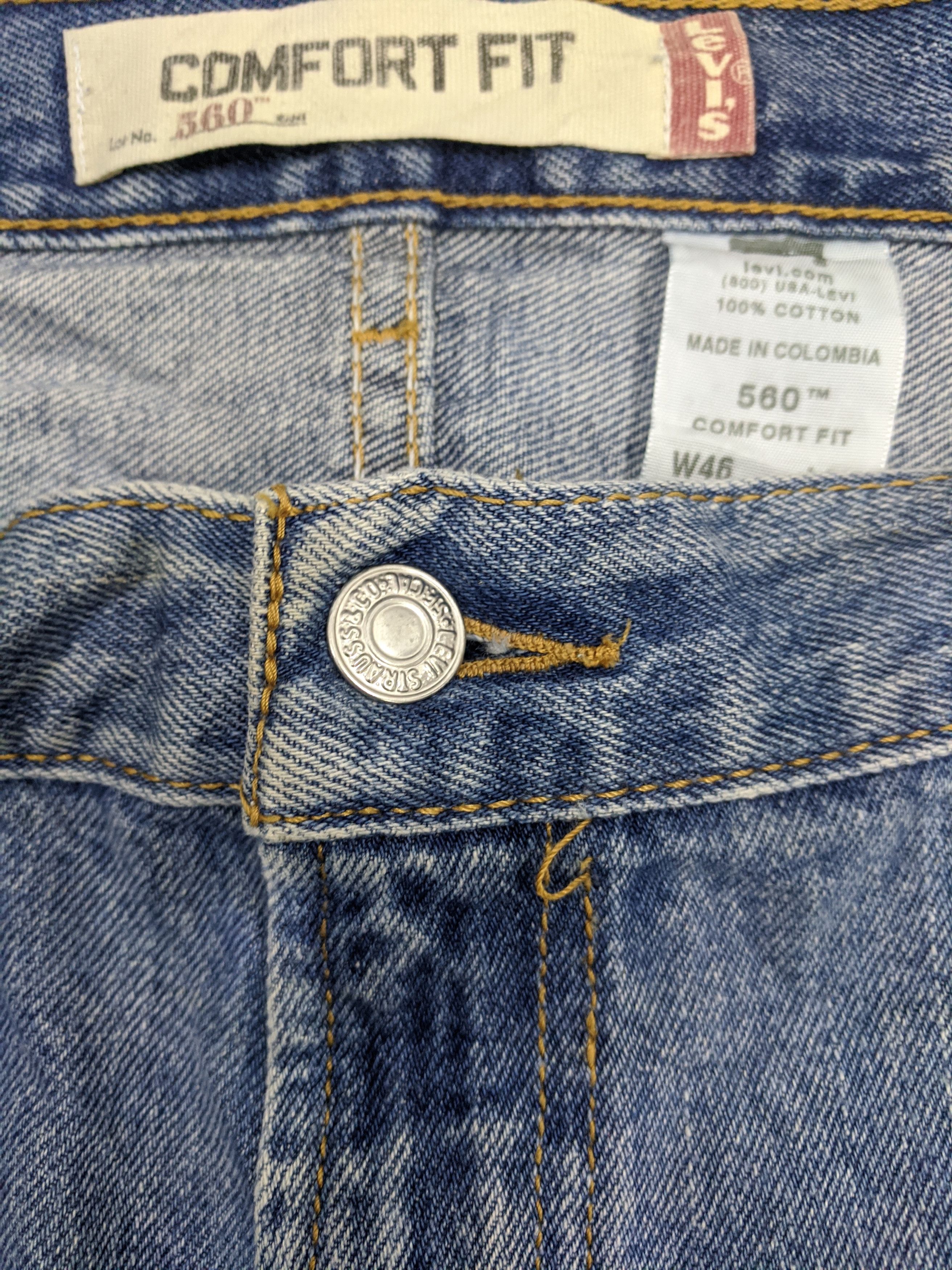 Levi's Vintage Levis 560 Jeans DP0898 Size US 44 / EU 60 - 10 Thumbnail