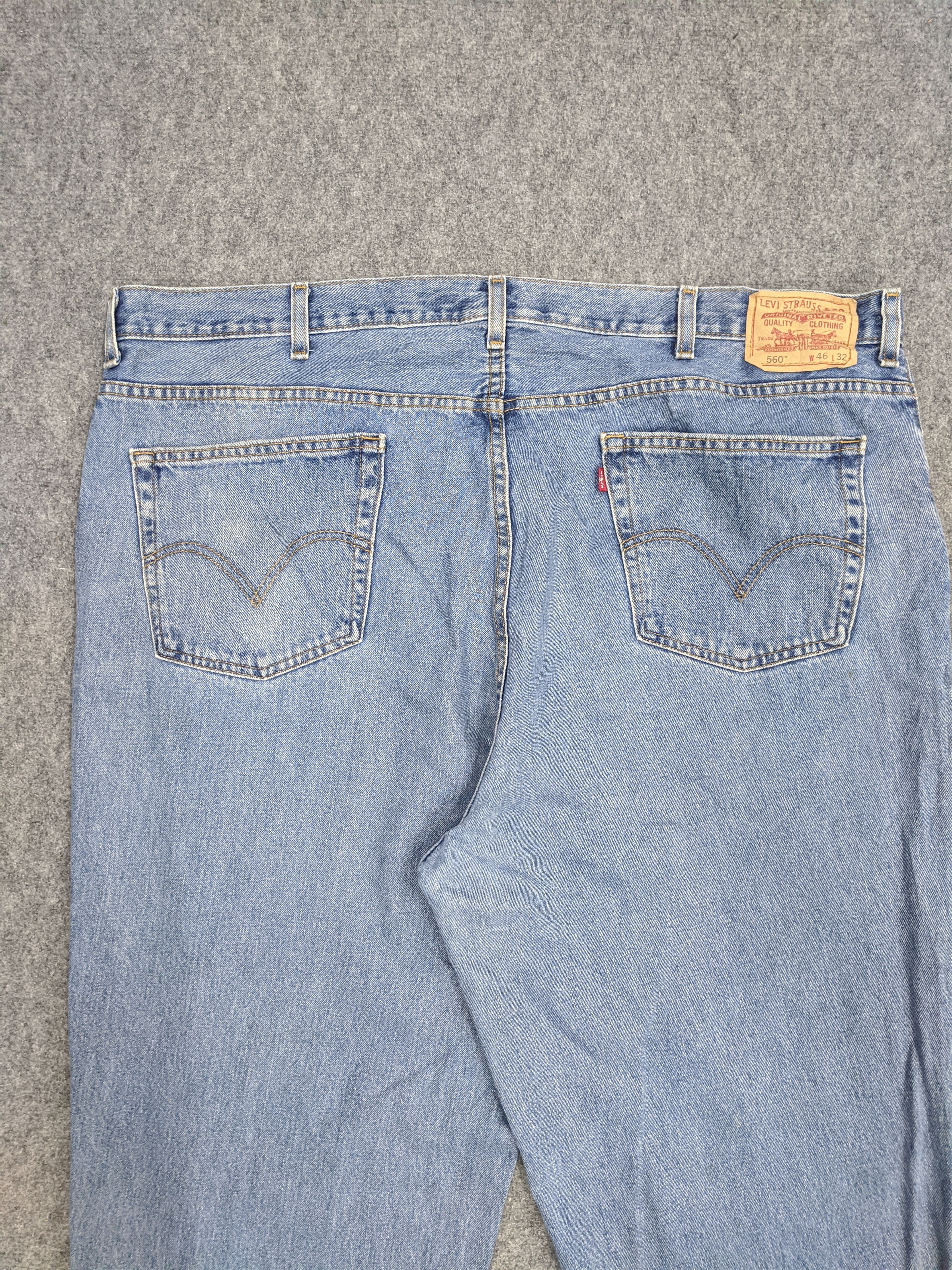 Levi's Vintage Levis 560 Jeans DP0898 Size US 44 / EU 60 - 4 Thumbnail