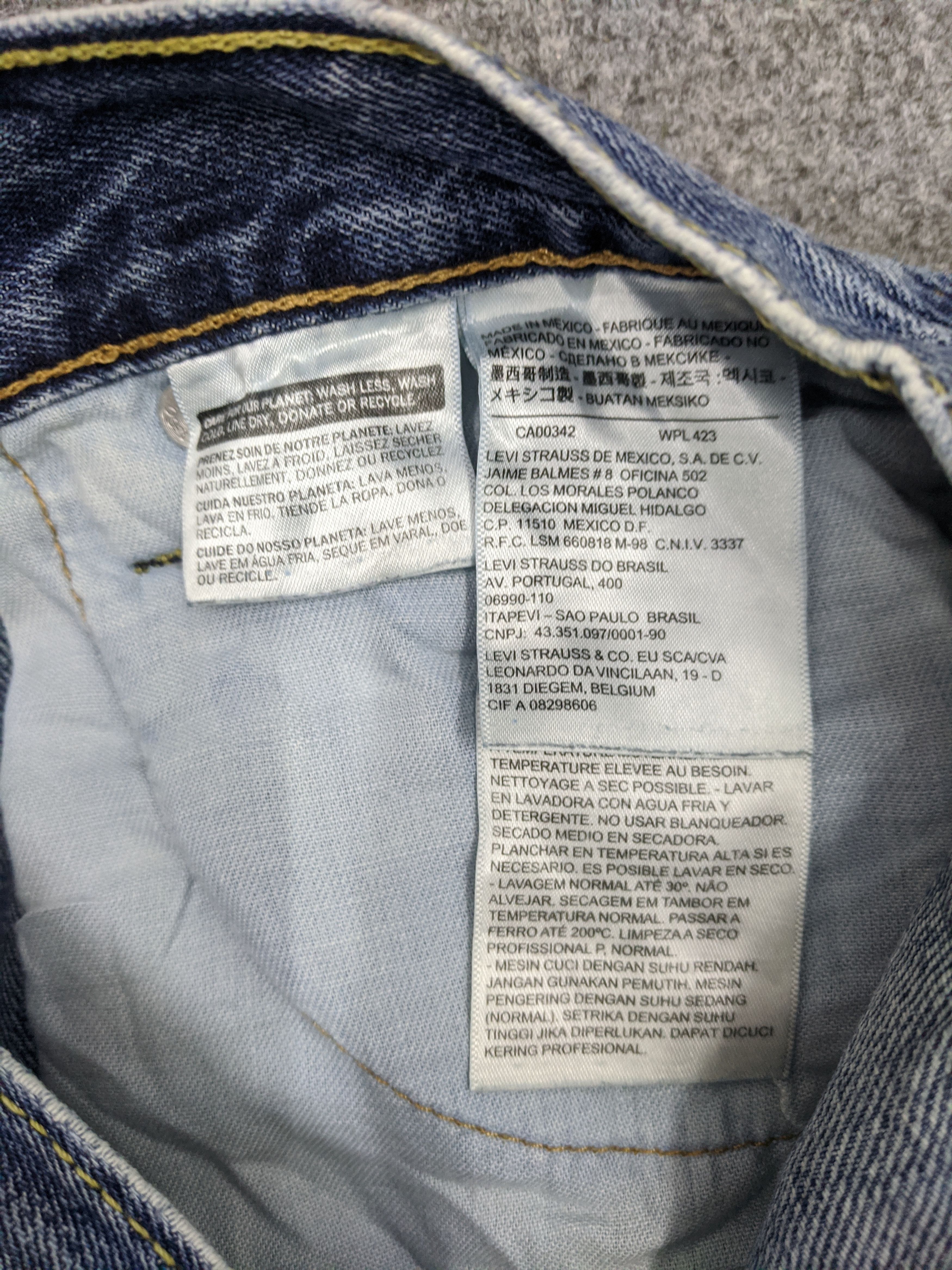 Levi's × Vintage Vintage Levis Jeans DP0896 Size US 33 - 12 Thumbnail