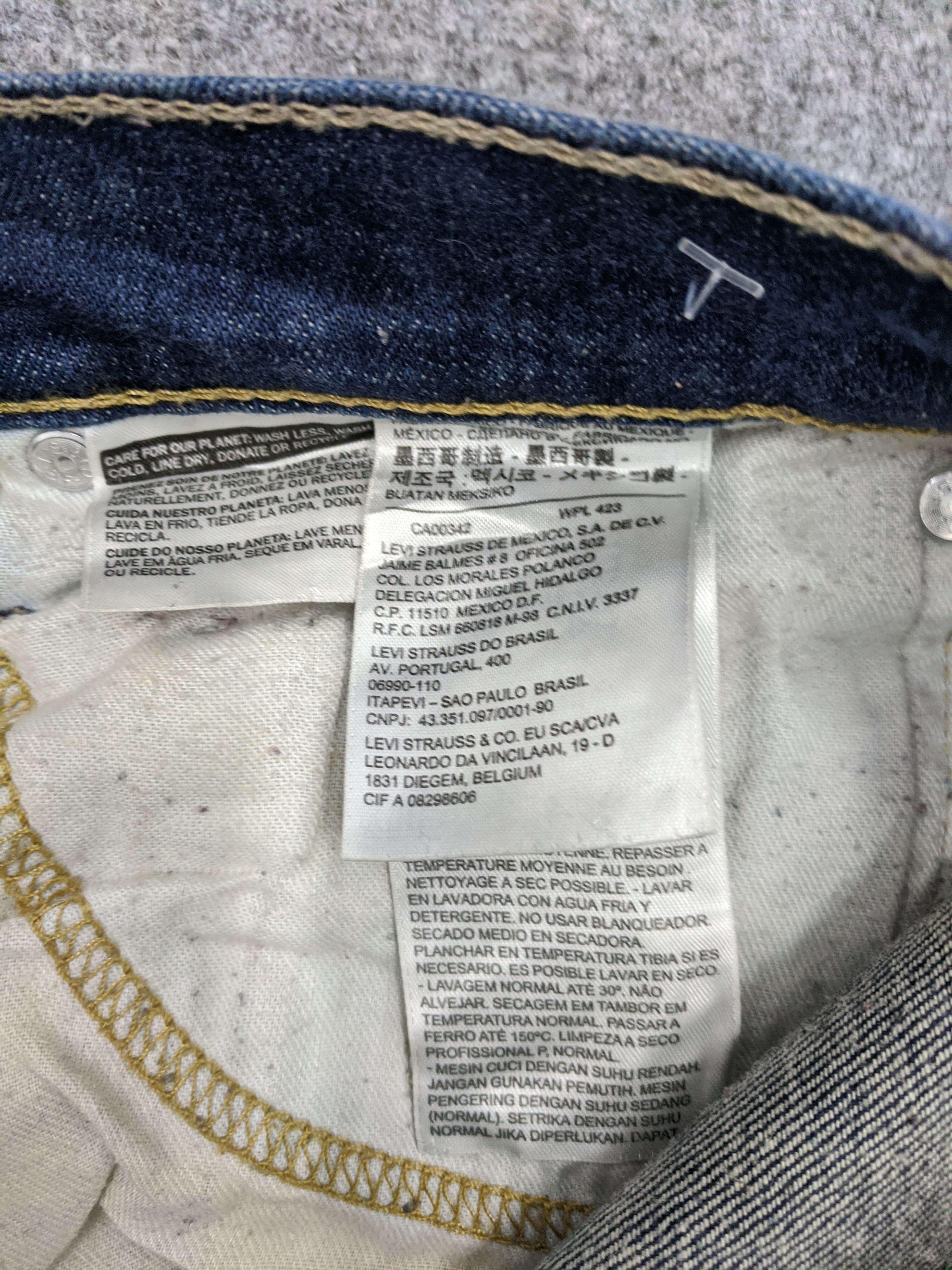 Levi's × Vintage Vintage Levis 513 Jeans DP0895 Size US 34 / EU 50 - 6 Thumbnail