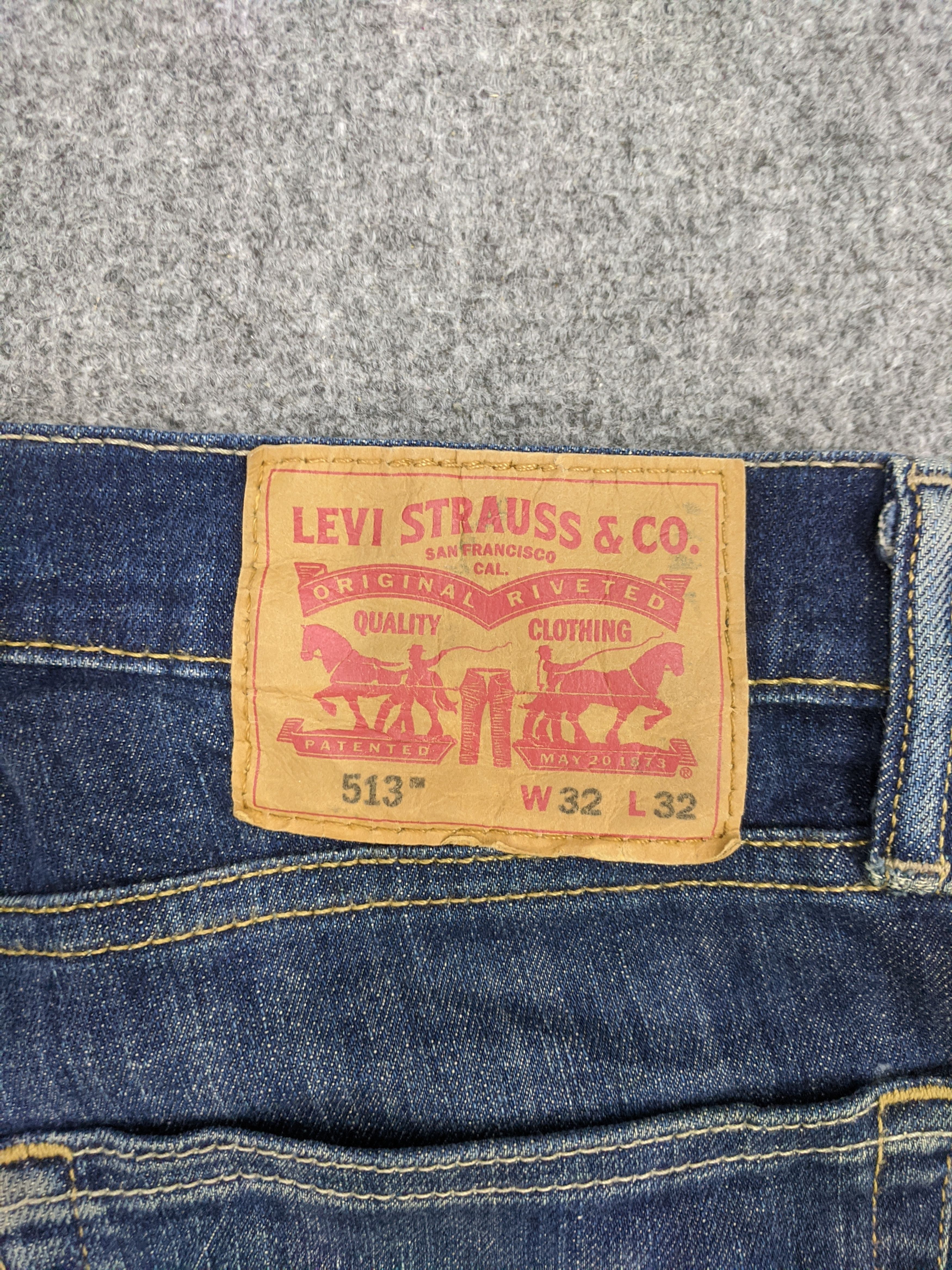 Levi's × Vintage Vintage Levis 513 Jeans DP0895 Size US 34 / EU 50 - 5 Thumbnail