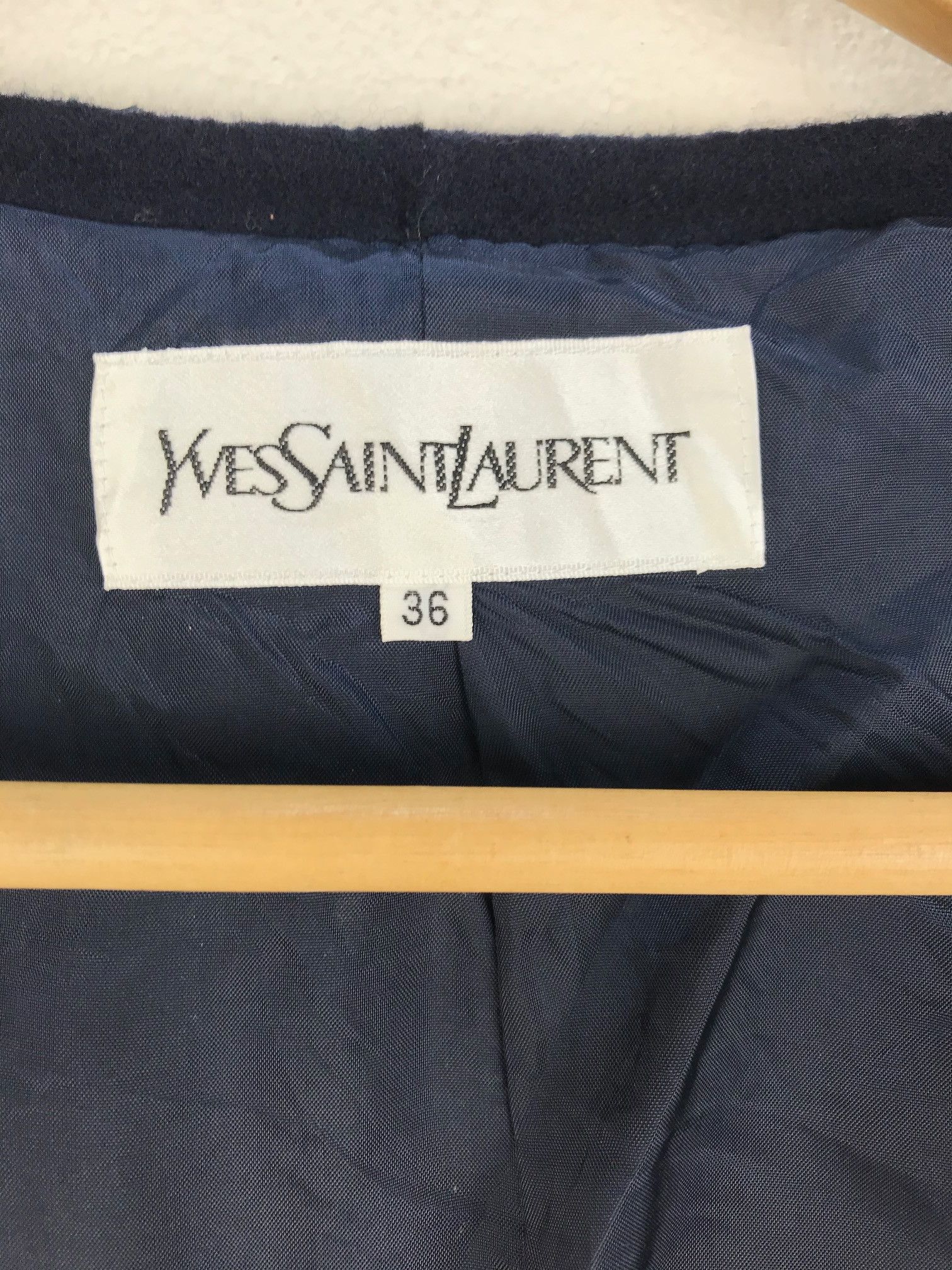 Vintage Vintage Yves Saint Lauren Jacket Size US S / EU 44-46 / 1 - 6 Thumbnail