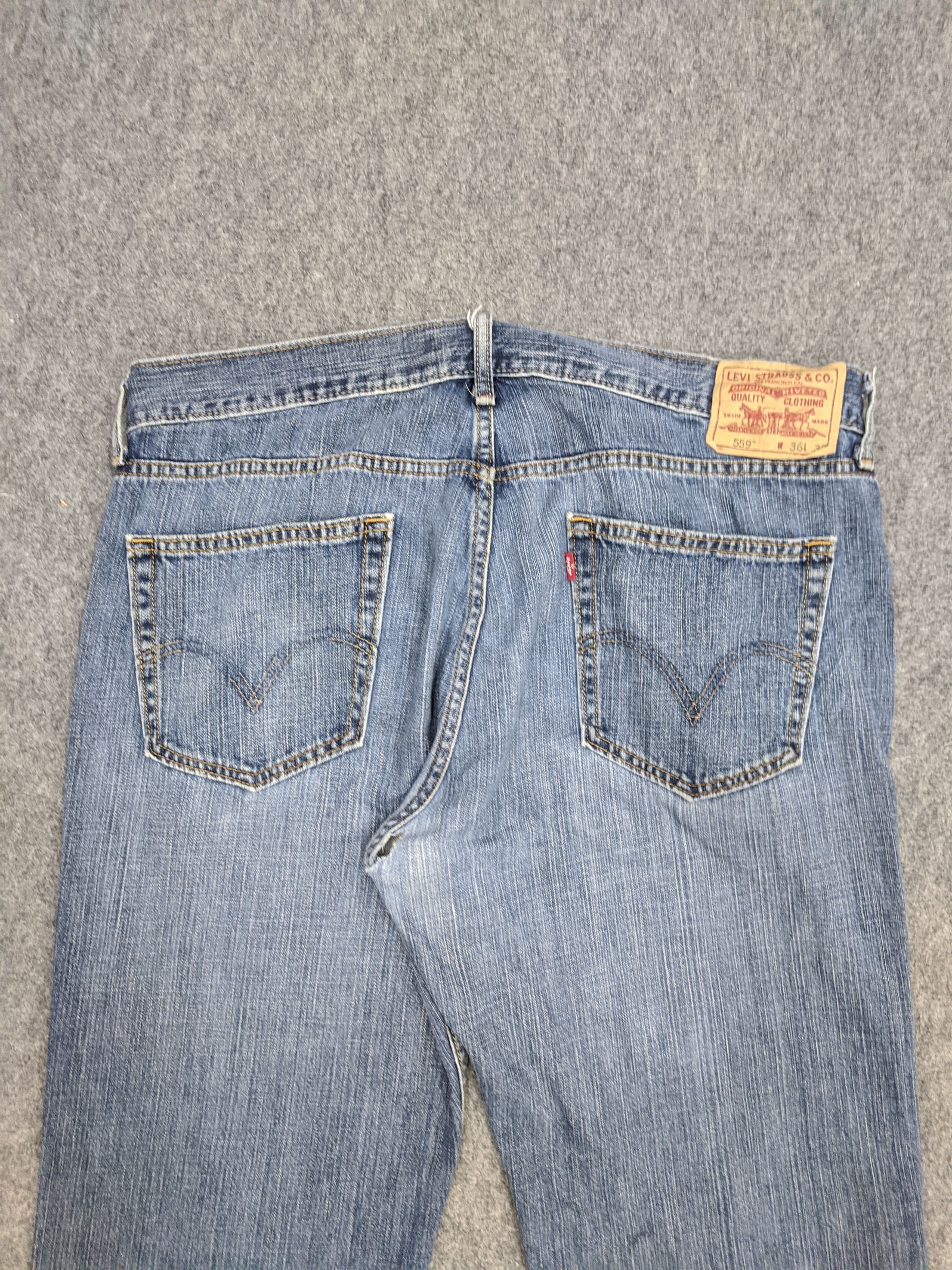 Levi's Vintage Levis 559 Jeans DP0893 Size US 39 - 4 Thumbnail
