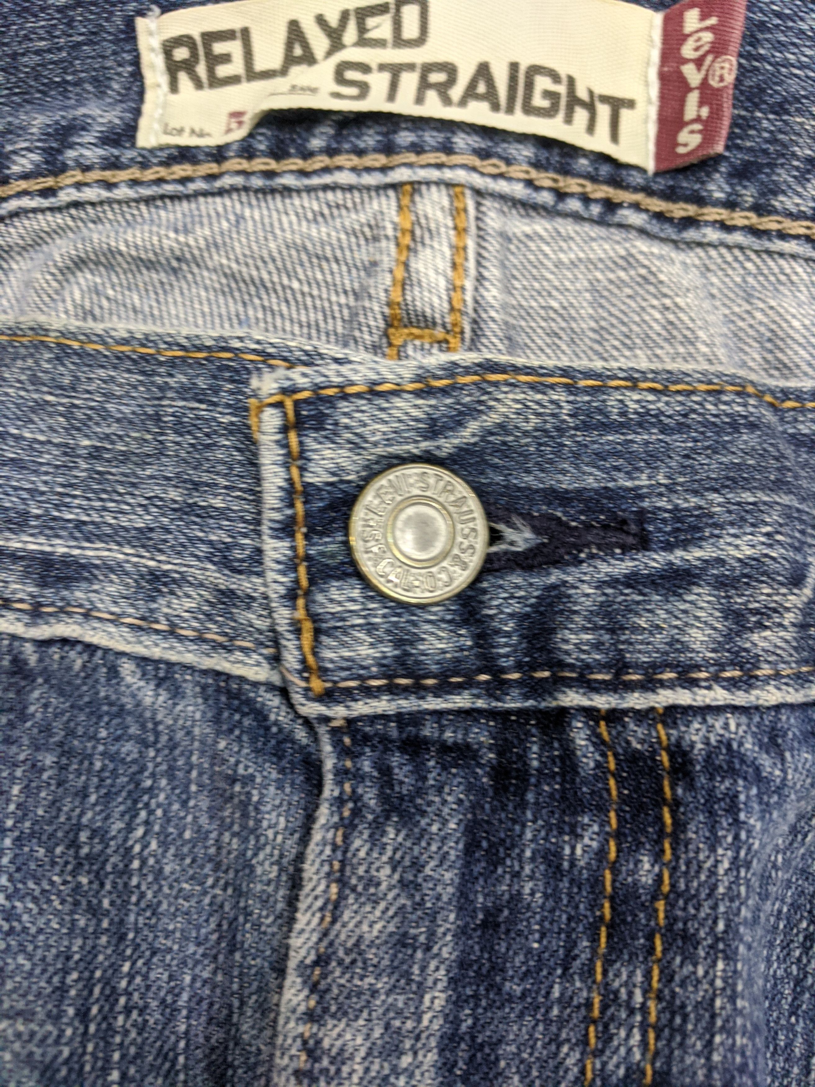 Levi's Vintage Levis 559 Jeans DP0893 Size US 39 - 10 Thumbnail