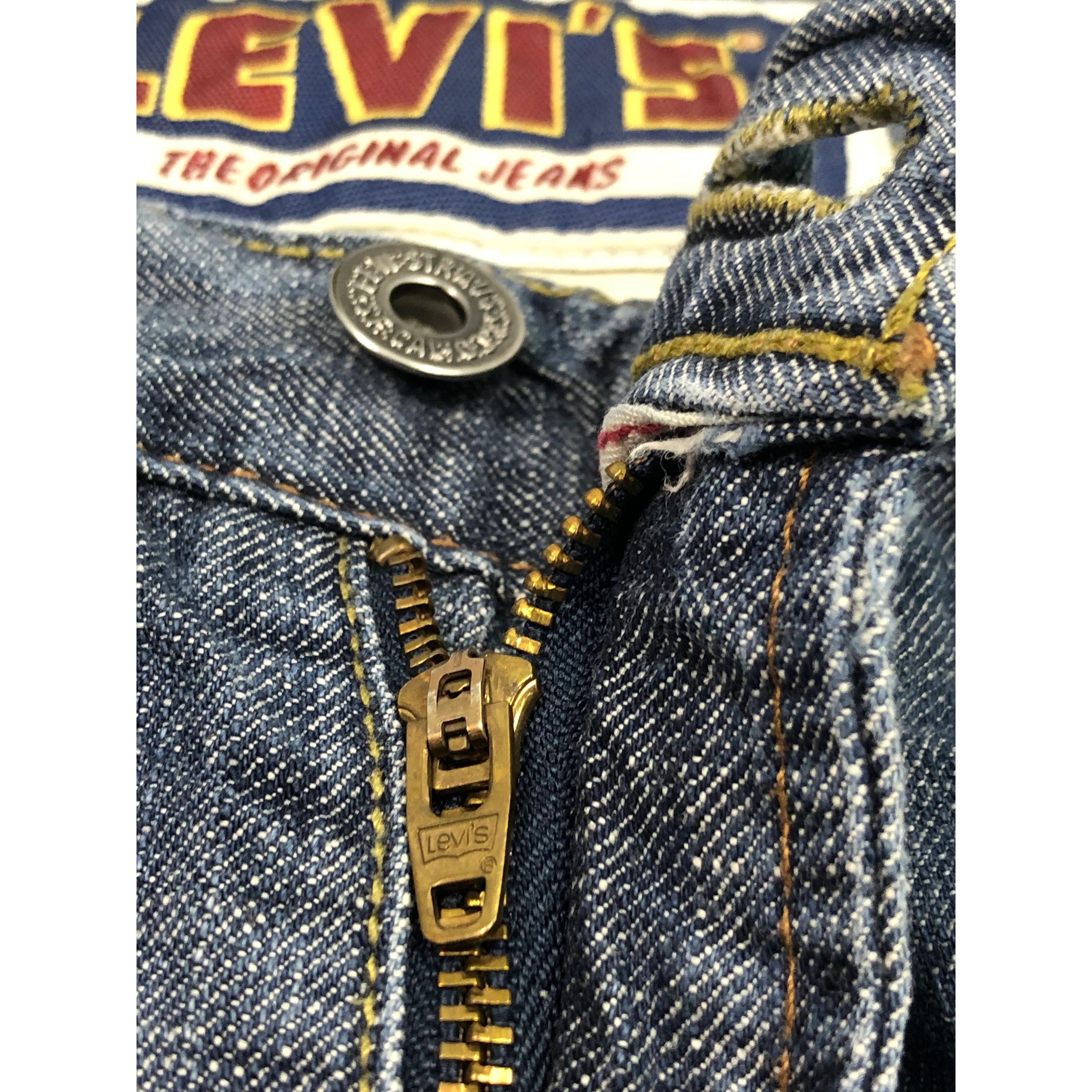 Levi's Vintage Sun Faded Levis 514 Blue Denim Jeans DP0354 Size US 36 / EU 52 - 7 Thumbnail