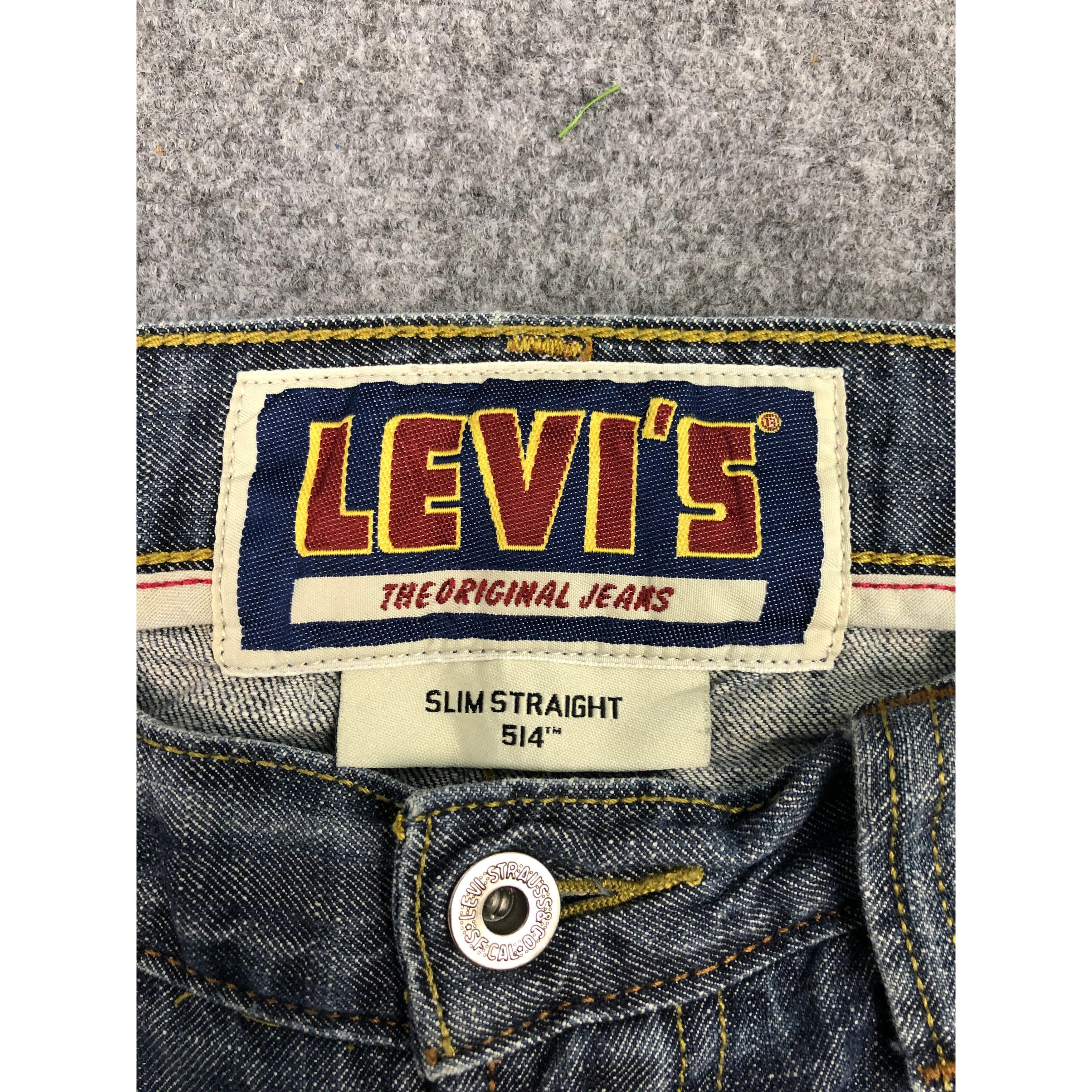 Levi's Vintage Sun Faded Levis 514 Blue Denim Jeans DP0354 Size US 36 / EU 52 - 6 Thumbnail