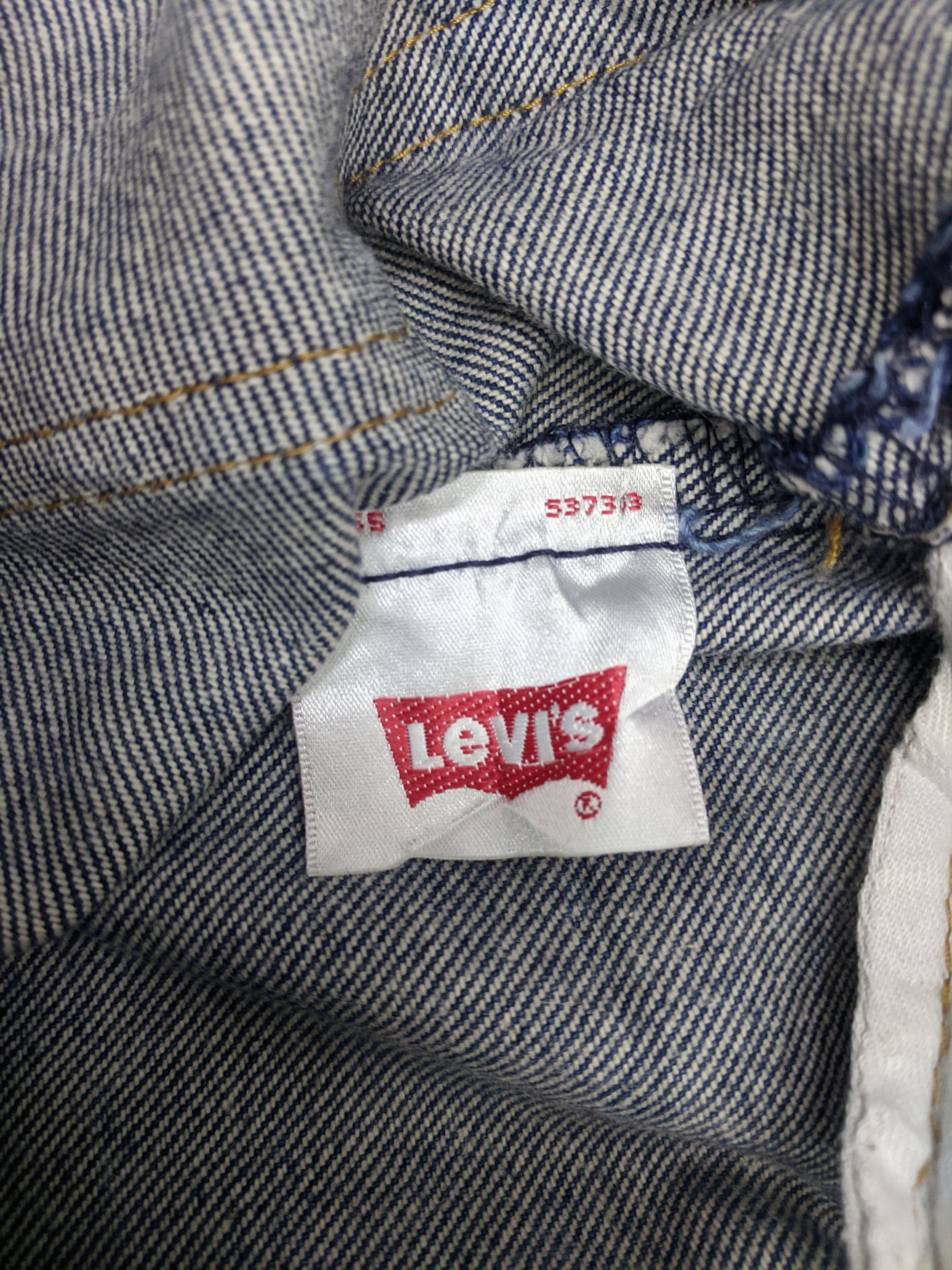 Levi's Vintage 90s Levis 501 Jeans DP0918 Size US 33 - 7 Thumbnail