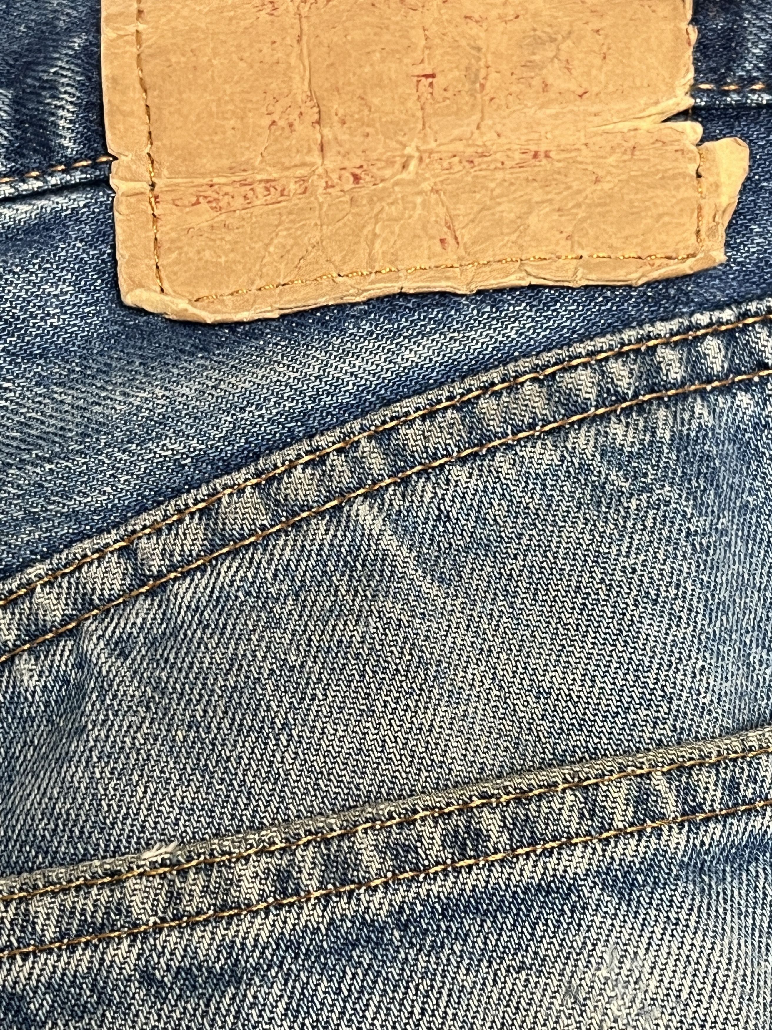 Levi's 1990s Levi's 501 Redline Selvedge #555 Valencia Jeans Size US 32 / EU 48 - 8 Thumbnail