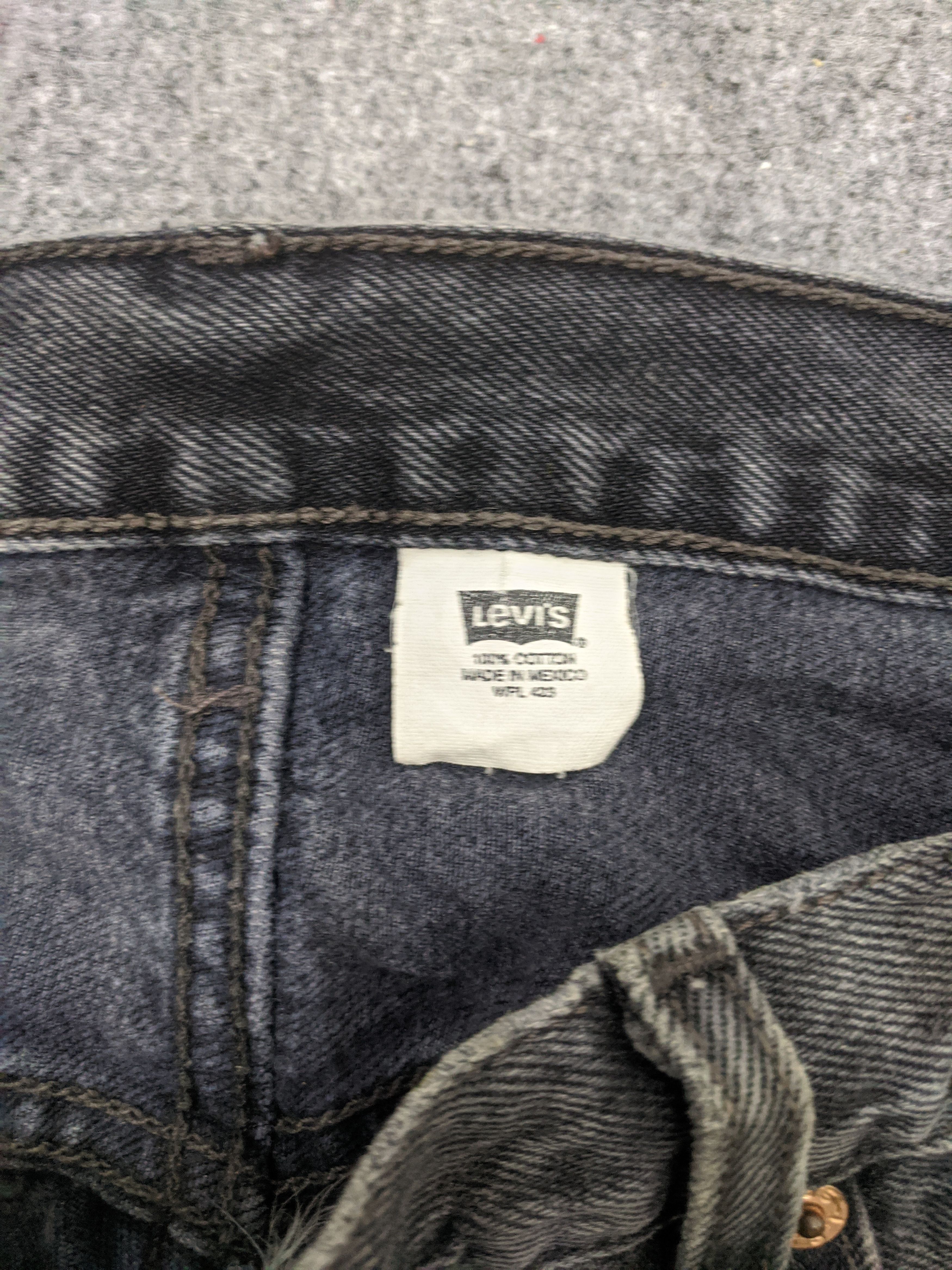 Levi's Vintage 90s Levis 501 Jeans DP0919 Size US 35 - 6 Thumbnail