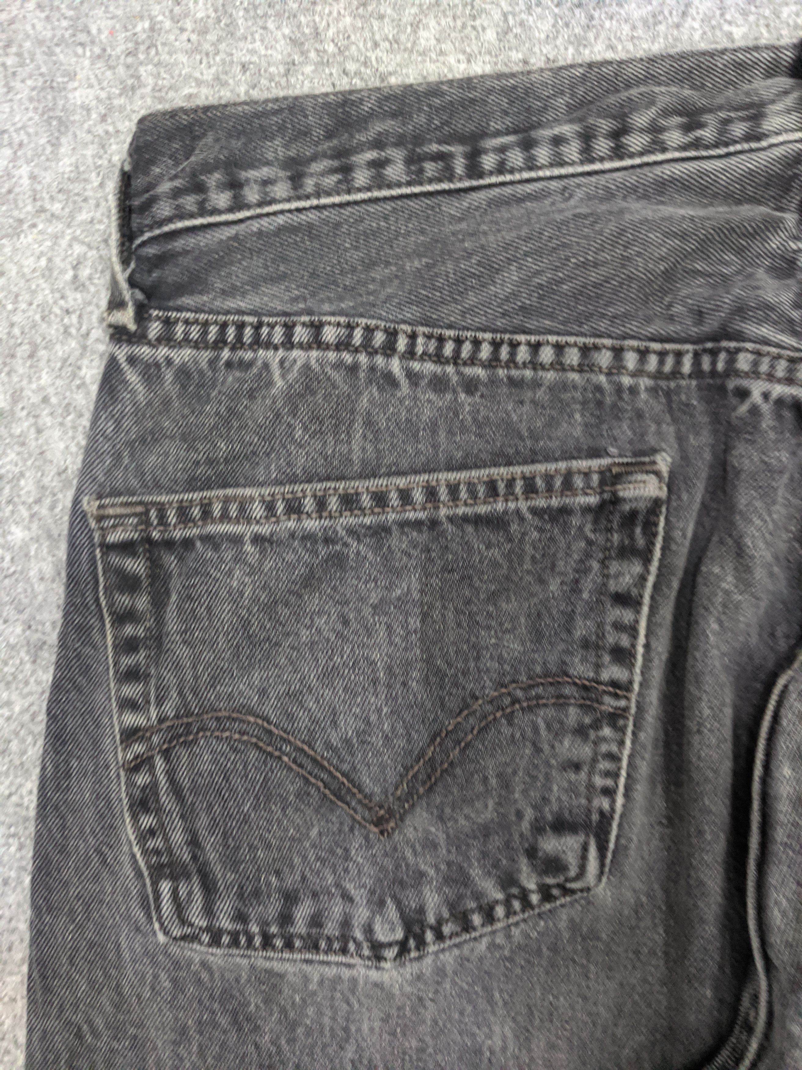 Levi's Vintage 90s Levis 501 Jeans DP0919 Size US 35 - 13 Thumbnail