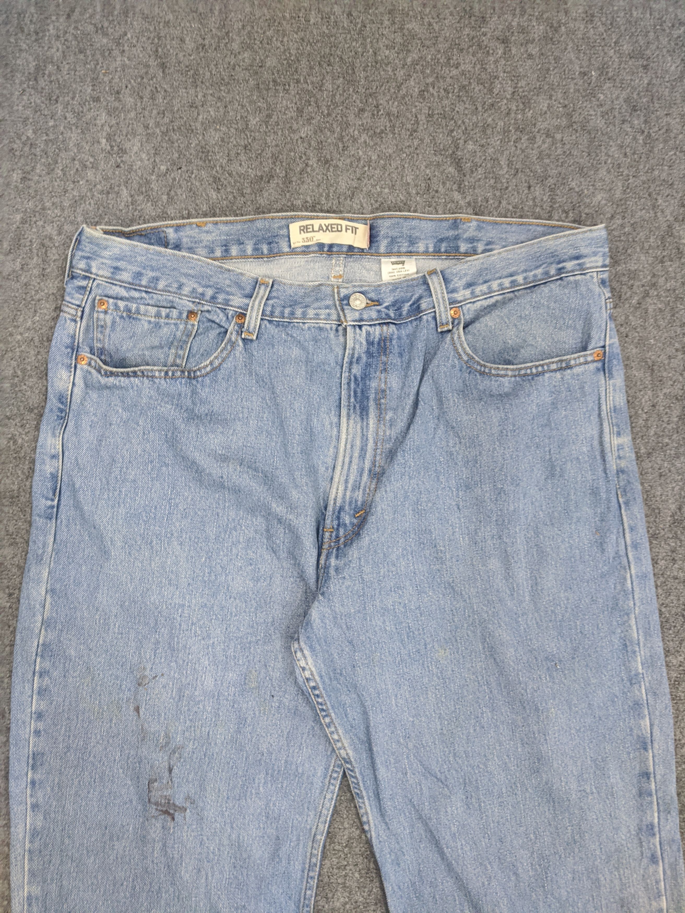 Levi's Vintage Levis 550 Light Wash Jeans DP0921 Size US 40 / EU 56 - 2 Thumbnail
