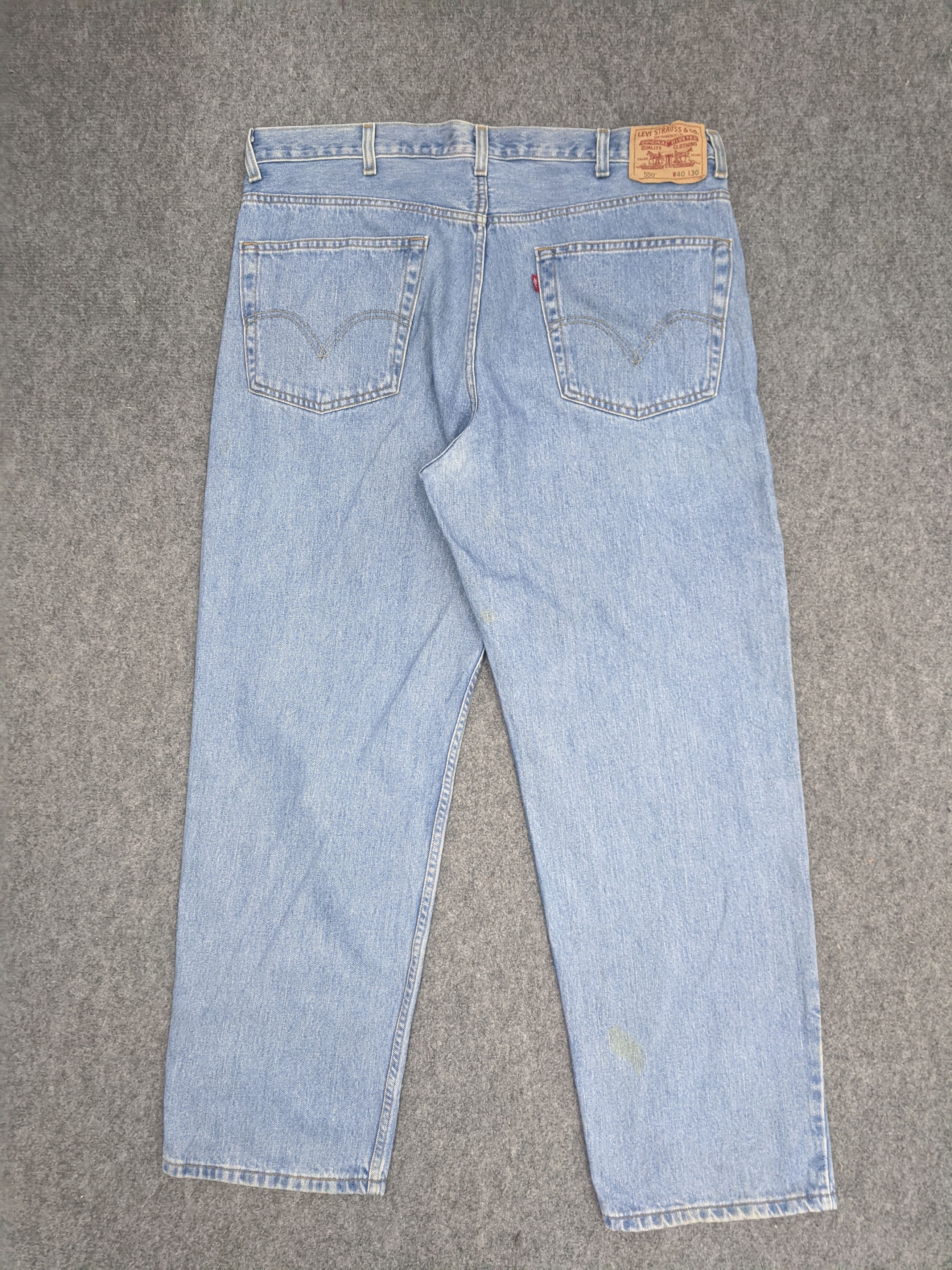 Levi's Vintage Levis 550 Light Wash Jeans DP0921 Size US 40 / EU 56 - 3 Thumbnail